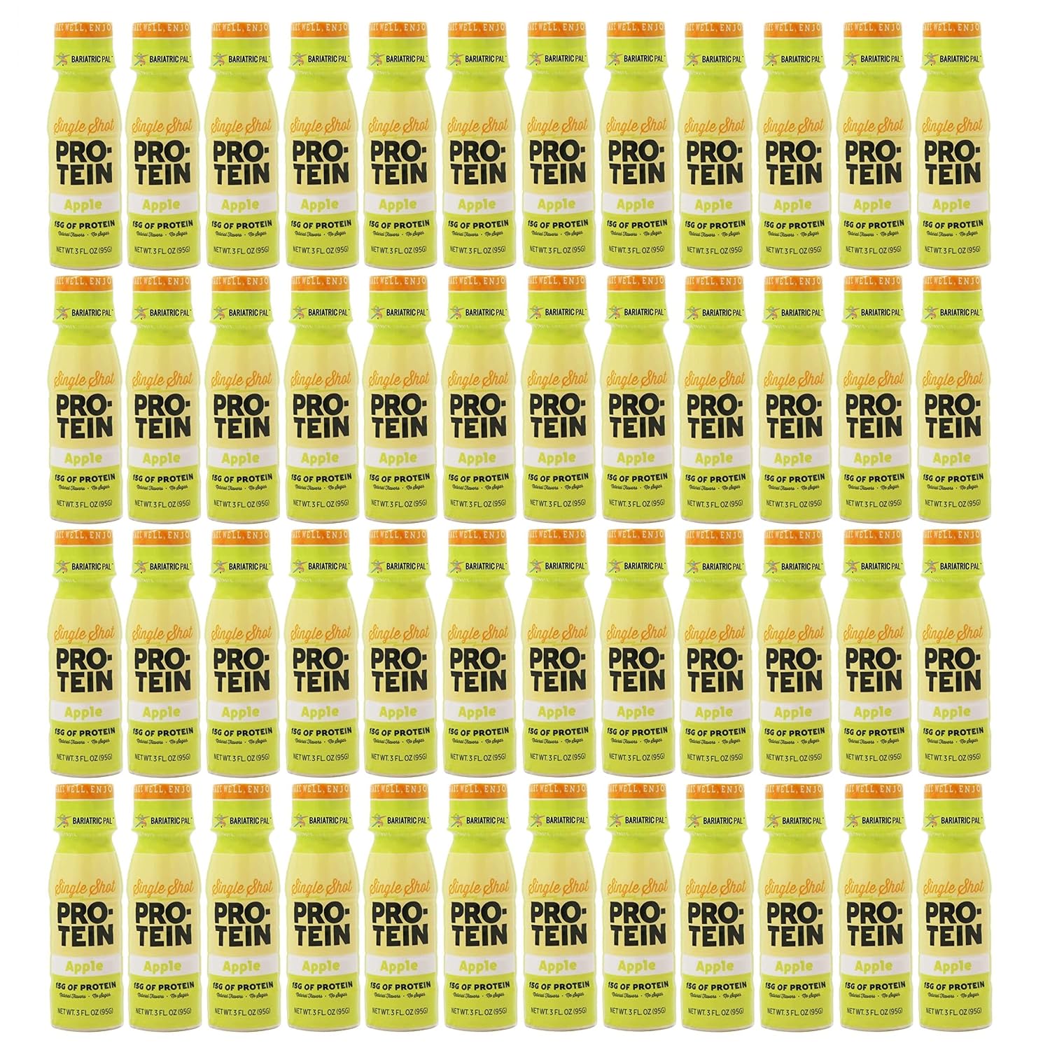 BariatricPal Apple Protein & Collagen Shots - 15g Complete Protein
