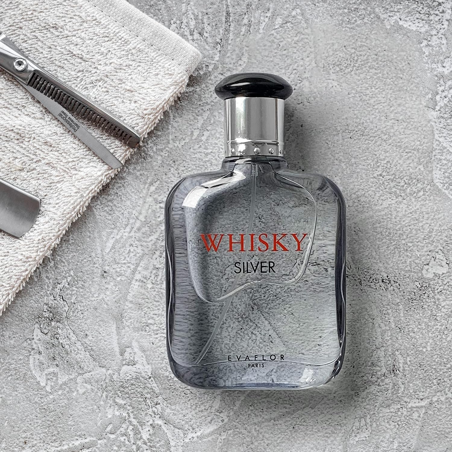WHISKY SILVER Eau de Toilette for Men – Magnetic and Unique Scent with Verbena