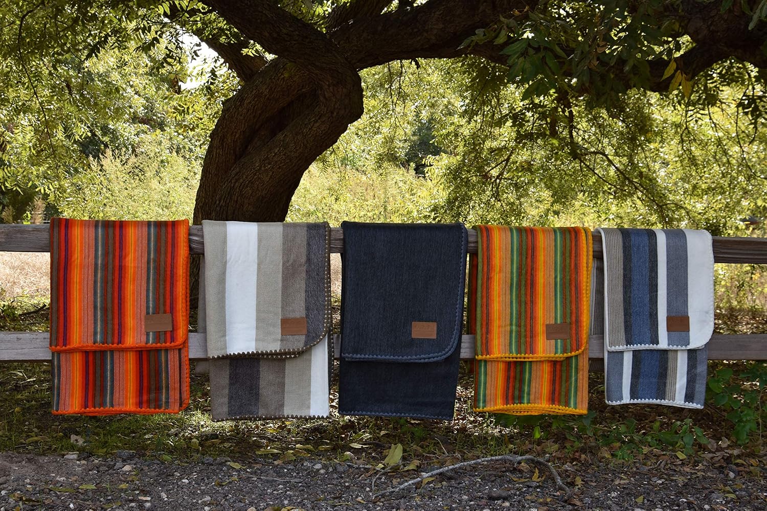 QISU Alpaca Wool Blanket Throw | Large, Beautiful, Warm, Variegated | 85 x 65 inches | Ultra-Soft, Hypoallergenic and Breathable | Non-Itchy or Scratchy Fabric (Green Variegated)