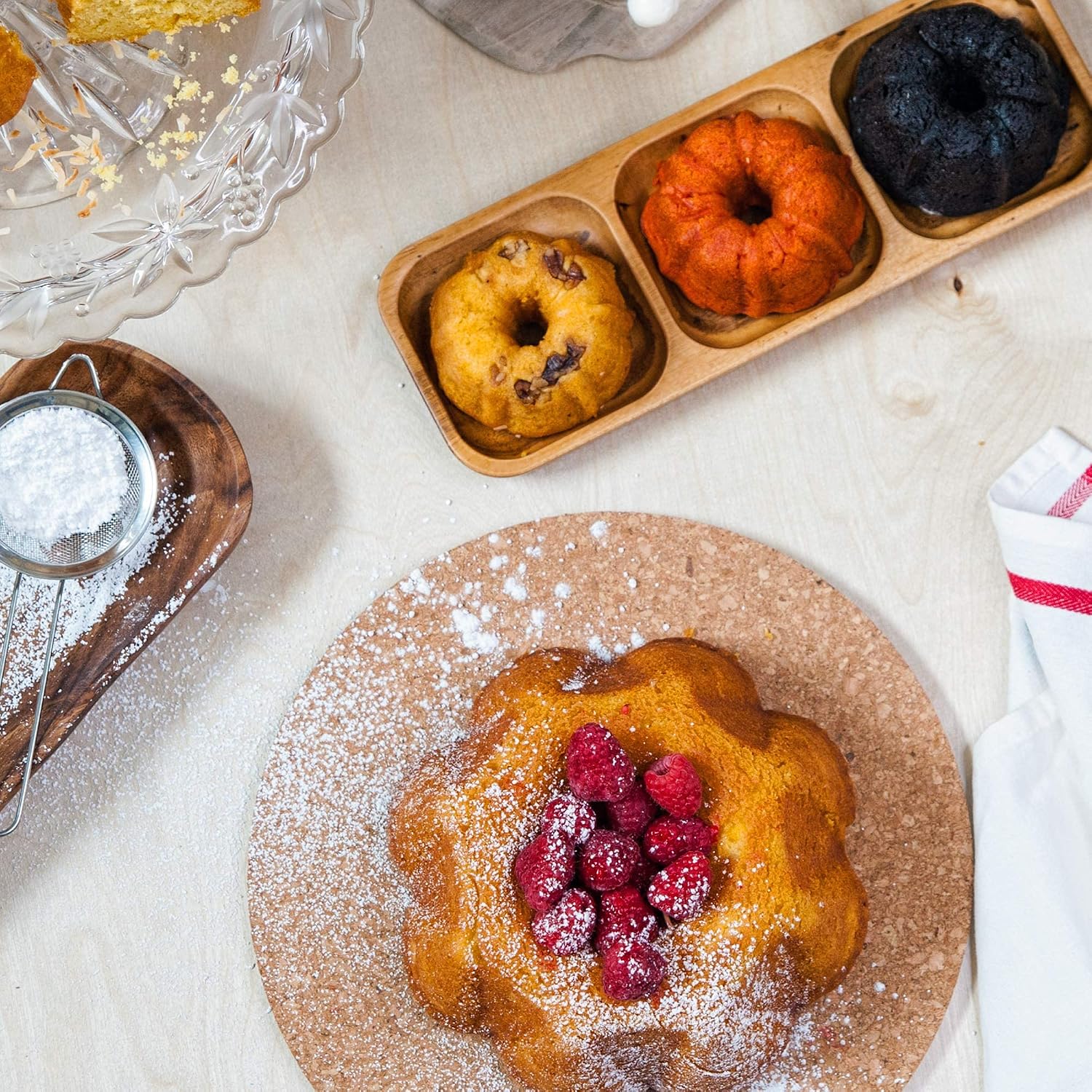 TORTUGA Provenance Rum Cake Variety Pack – 4 oz. - 6 Pack - The Perfect Premium Gourmet Gift for Stocking Stuffers, Gift Baskets