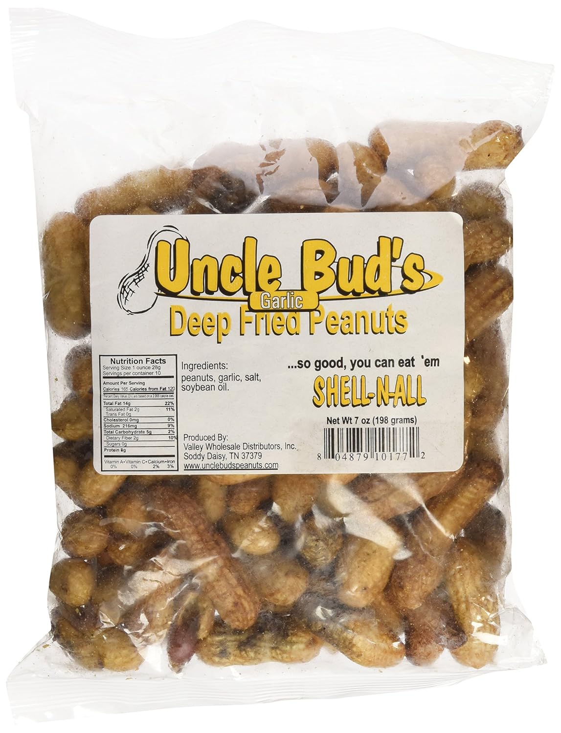 Deep Fried Peanuts (Garlic), 7 Ounce