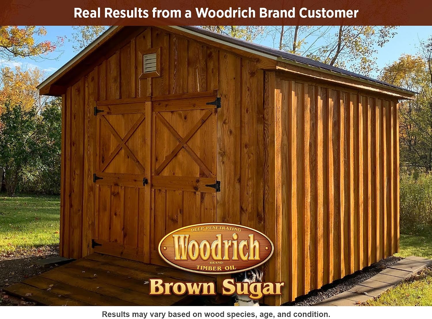 Timber Oil Deep Penetrating Stain for Wood Decks, Fences, Siding, and Log Cabins - 1 Gallon, Western Cedar (Covers 150 sq. ft.)