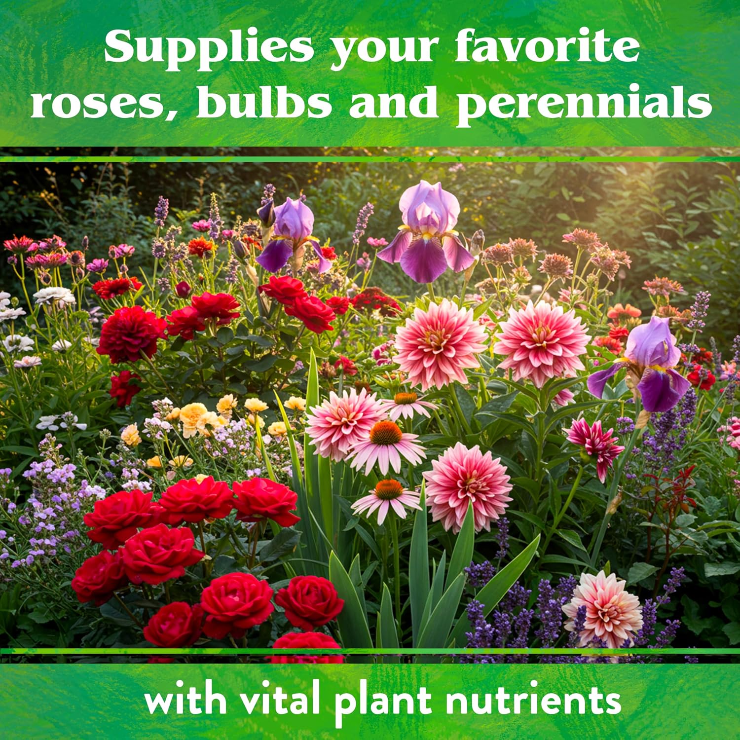 Down To Earth All Natural Fertilizers Organic Rose & Flower Mix - 1 lb | Plant Food for Roses, Bulbs, Flowers, Ornamentals, Perennials, 4-8-4 Formula for Flower Beds, Container Gardens