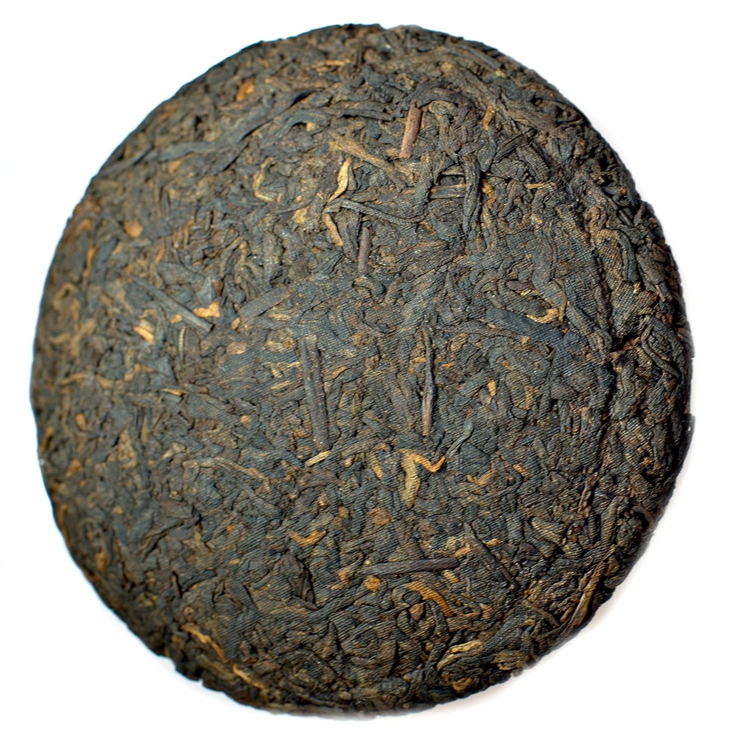 Jinglong Tea Factory - Puerh Tea No3 (40 Cups) Ripe Pu-erh Tea Mini Cake (3.6 Ounce)