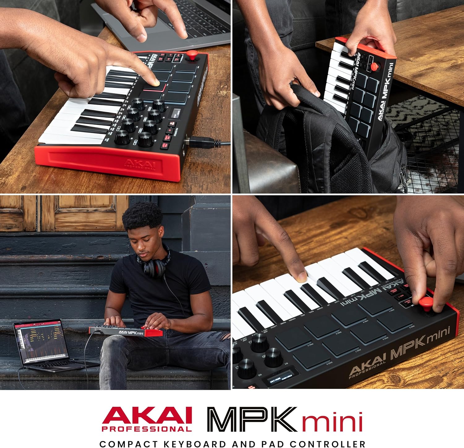 Akai Professional MPK Mini MK3 25-Key USB MIDI Keyboard Controller