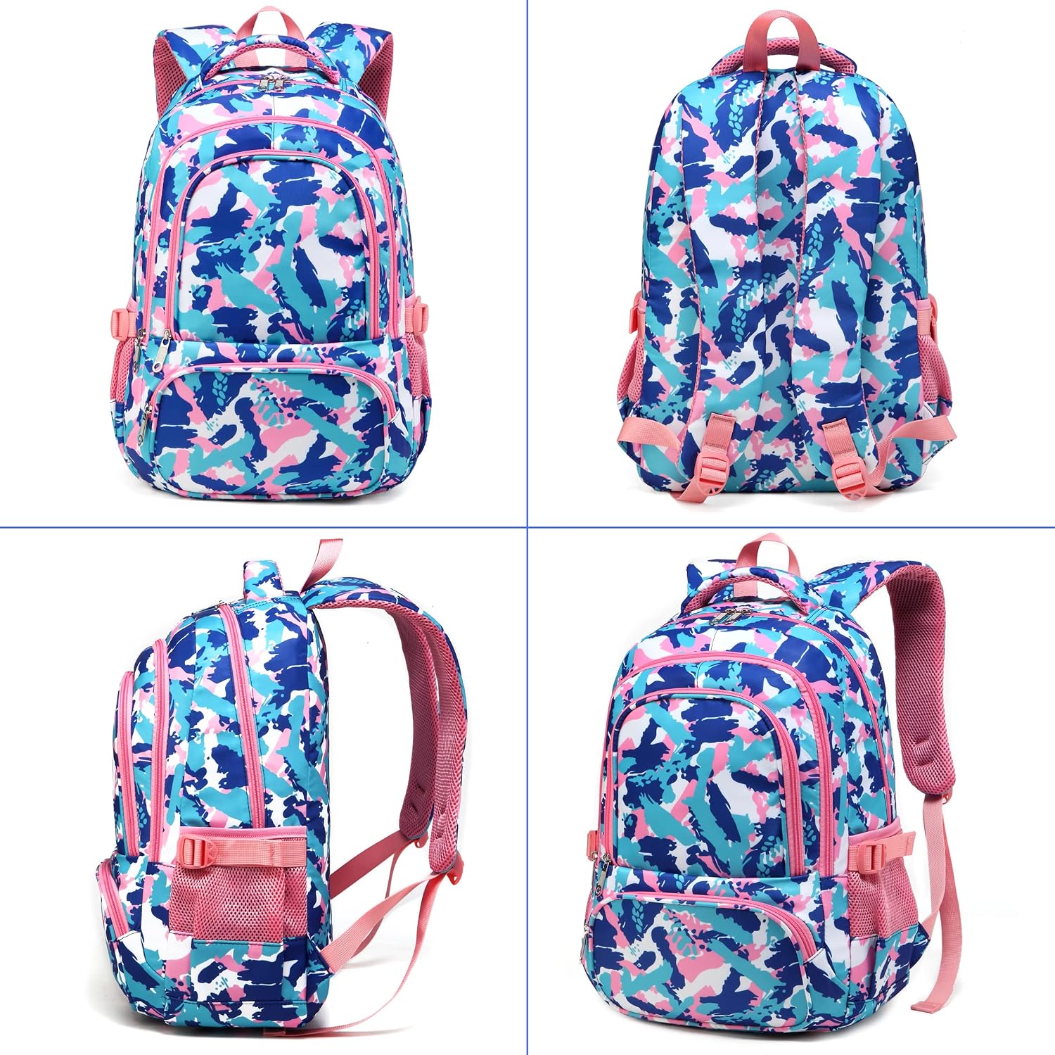 BLUEFAIRY Kids Backpack for Boys Elementary Book Bags Primary Middle School Bookbags for Childs Water Resistant Back to School Gifts Son Mochila
