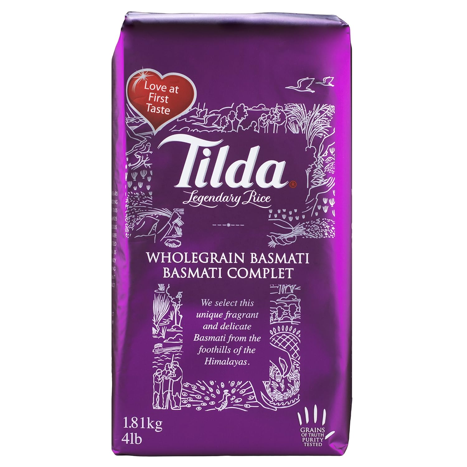 Tilda Legendary Rice, Pure Original Basmati, 4 Pound