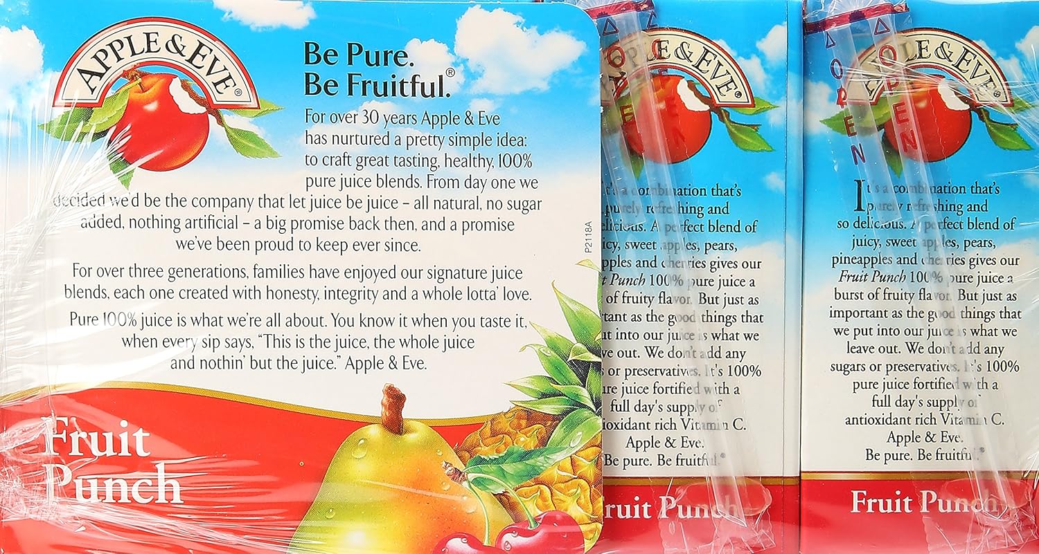 Apple & Eve, 100% Juice Very Berry, 6.75 Fl Oz, 8 Pack