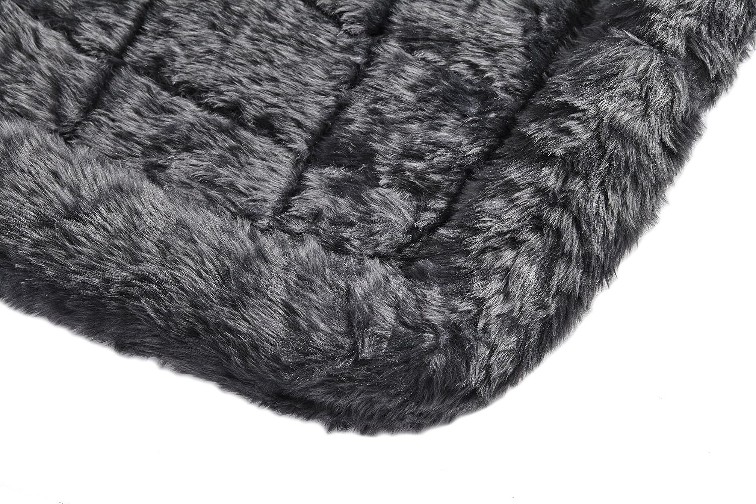 MidWest Homes for Pets QuietTime XXS Dog Bed – Cinnamon Faux Fur Bolster, Ultra-Soft and Machine Washable, Fits 18-Inch Crates and Carriers, for Small Dogs and Cats
