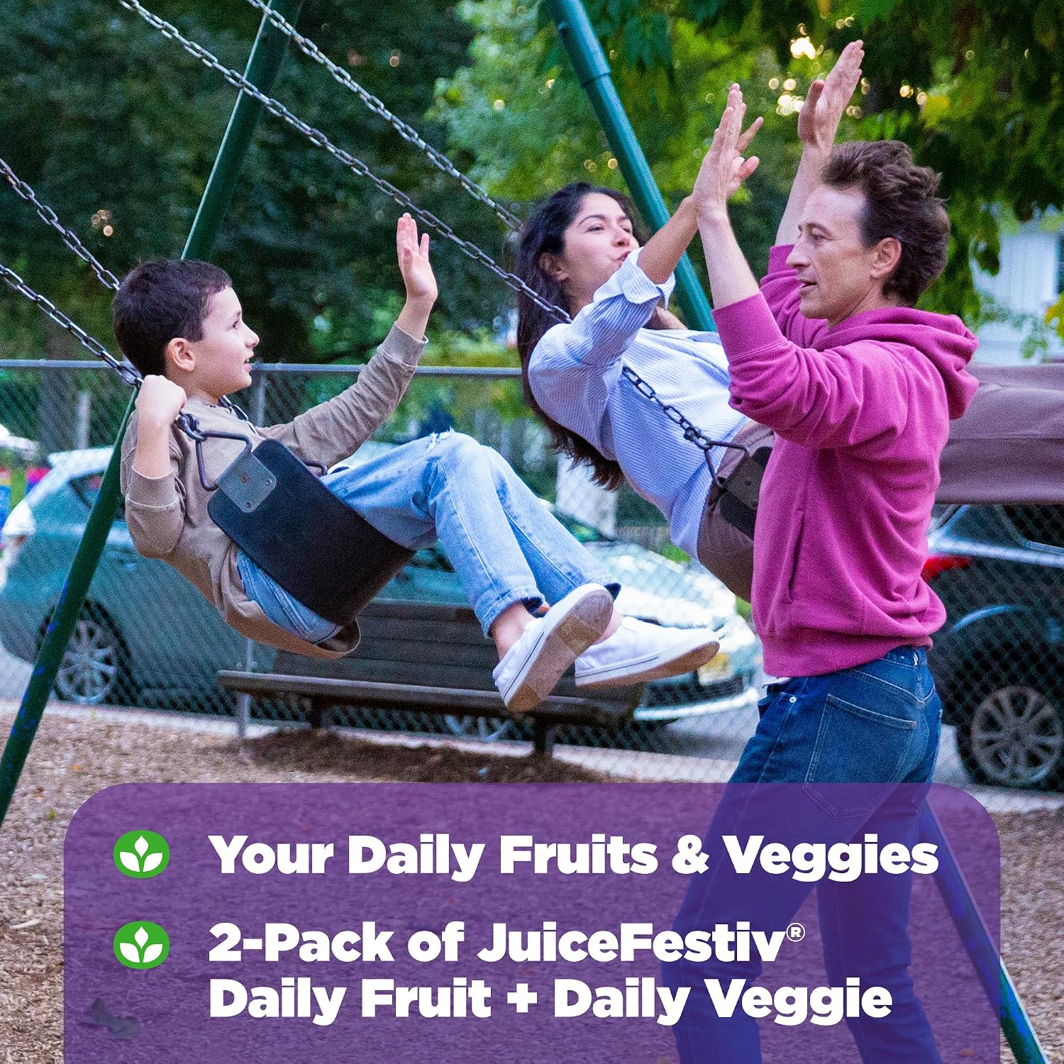 Natrol JuiceFestiv Vitamins and Supplements, 60 Capsules (2-Count) | For Nutrition & Well-being, Antioxidants for Cellular Health, Daily Fruit & Veggie Capsules, 120 Capsules, 30 Day Supply