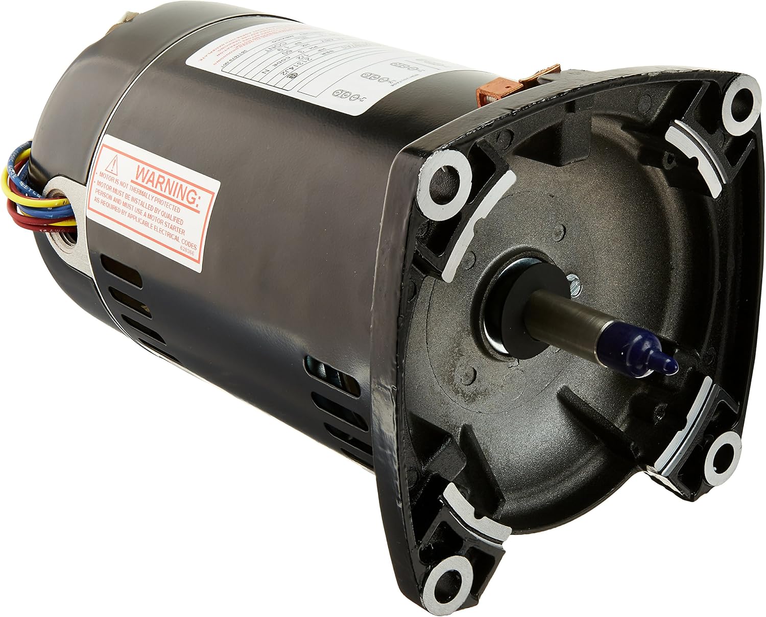 AO Smith/Century Electric NEMA Three Phase, 0.5HP, 3450RPM, 208-230/460V, 3.0/1.5 AMPS, 1.9SERVICE Factor, Square Flange