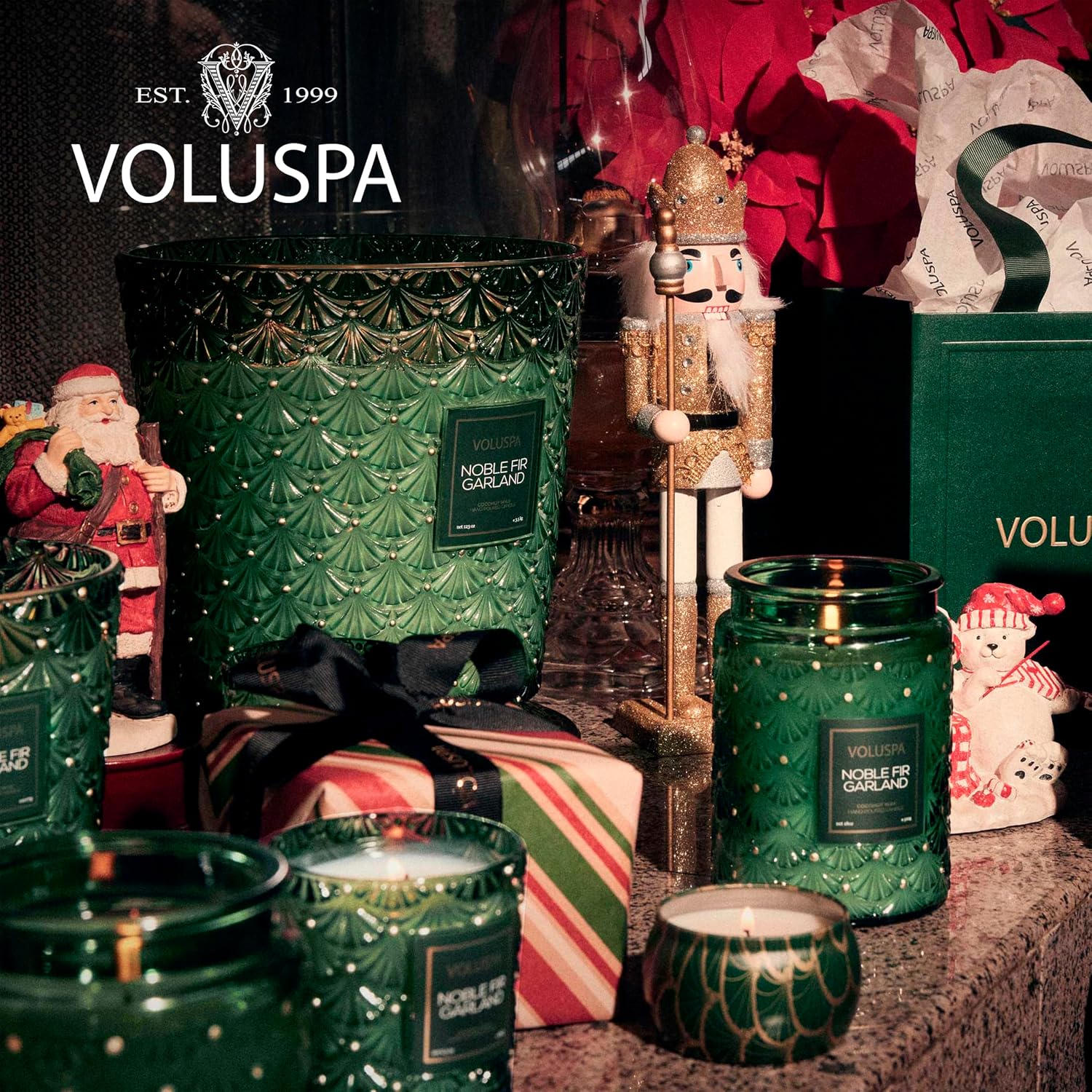 Voluspa Baltic Amber Candle | Mini Tin | 4 Oz. | 25 Hour Burn Time | Coconut Wax for a Cleaner Burn