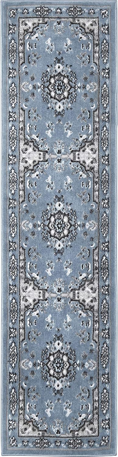 Home Dynamix Premium Sakarya Traditional Medallion Border Area Rug, Ivory/Brown, 7'9"x10'8" Rectangle