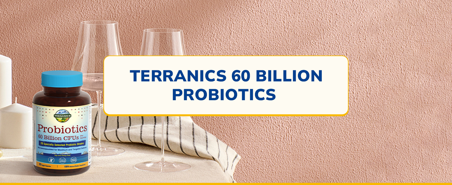Terranics 60 Billion Probiotics