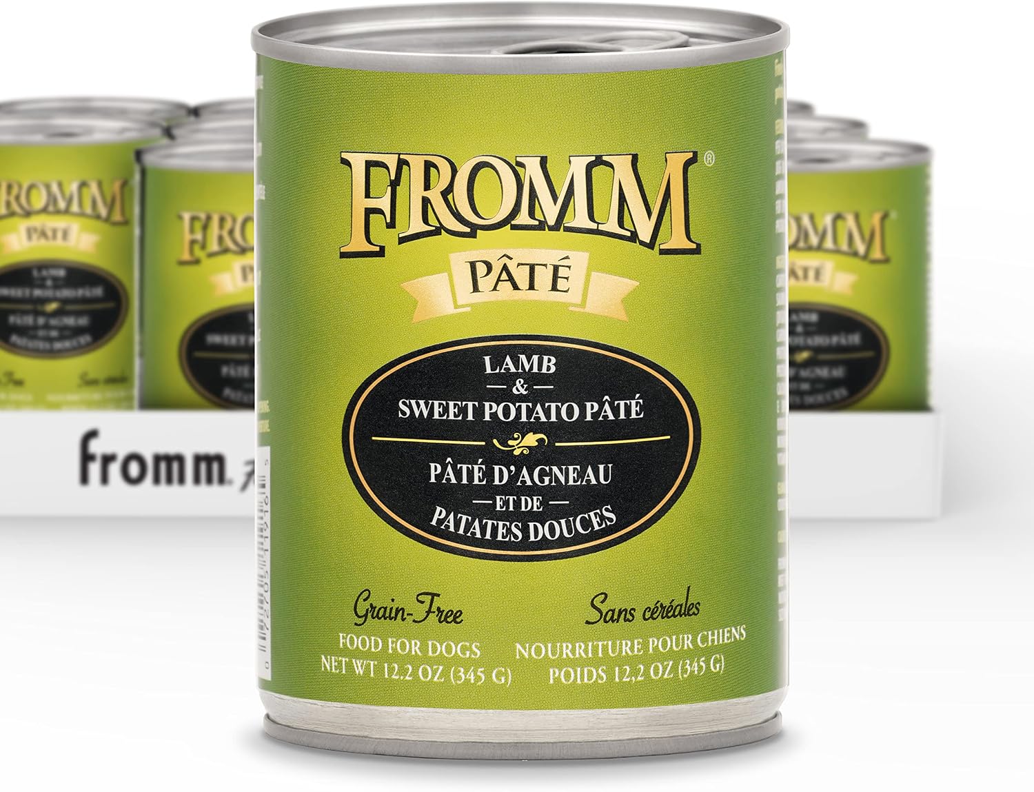 Fromm Venison & Lentil Pate Dog Food - Premium Wet Dog Food - Venison Recipe - Case of 12 Cans