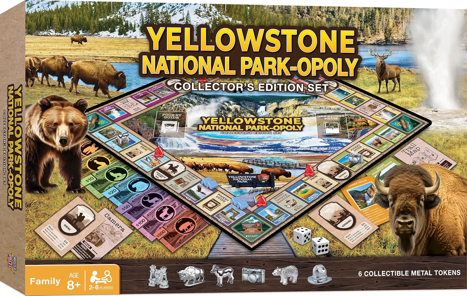 MasterPieces Opoly Board Games - Coca-Cola Opoly - Officially Licensed Board Games for Adults & Families
