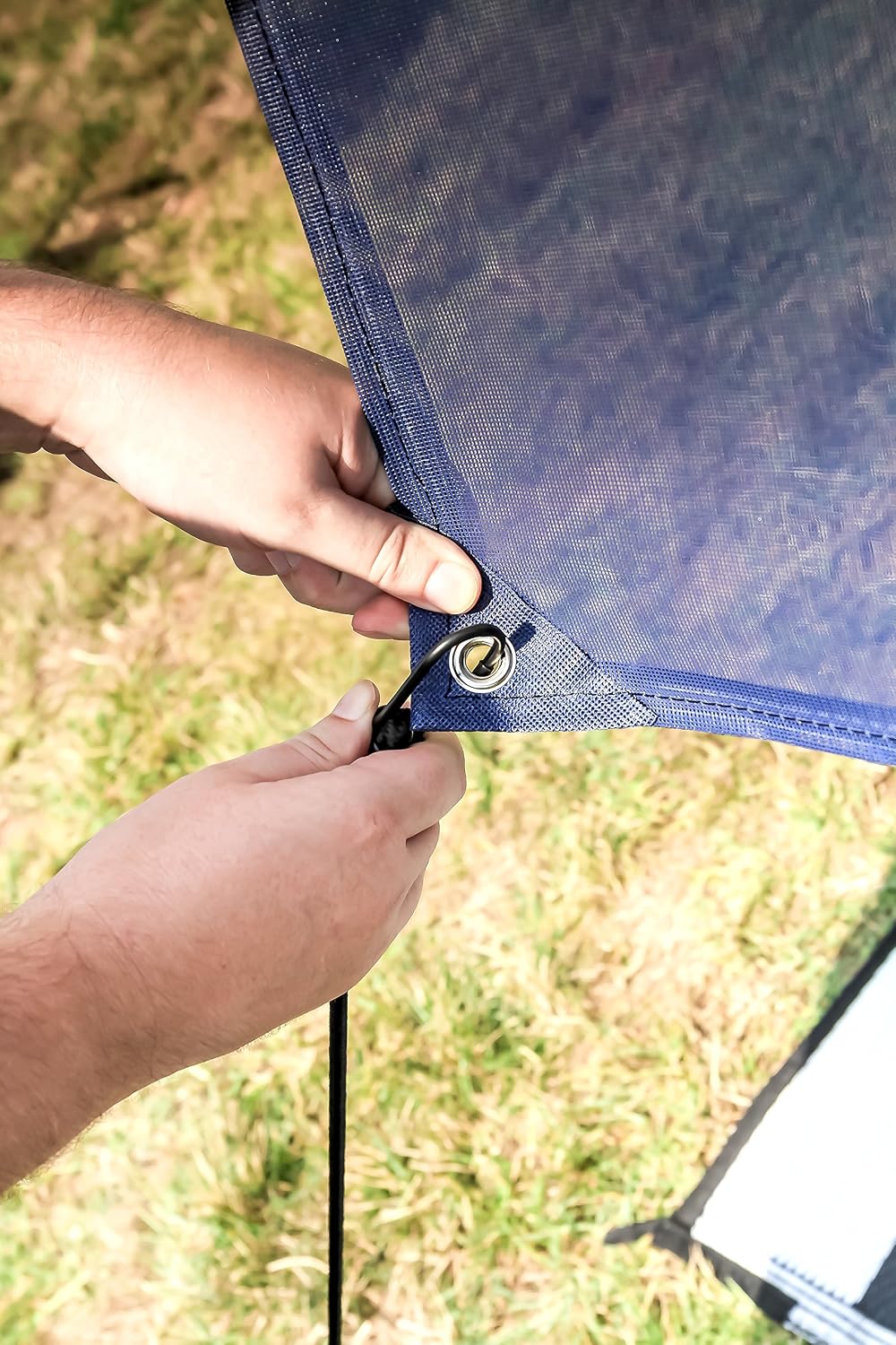 Camco RV Awning Shade Kit | Features Mesh Fabric, Retractable, and Measures 54-Inches x 180-Inches (51457)