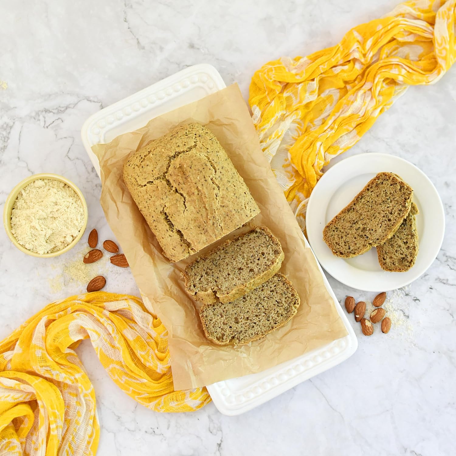 Anthony's Blanched Almond Flour, 2 lb, Finely Ground, Gluten Free, Non GMO, Vegan, Keto Friendly