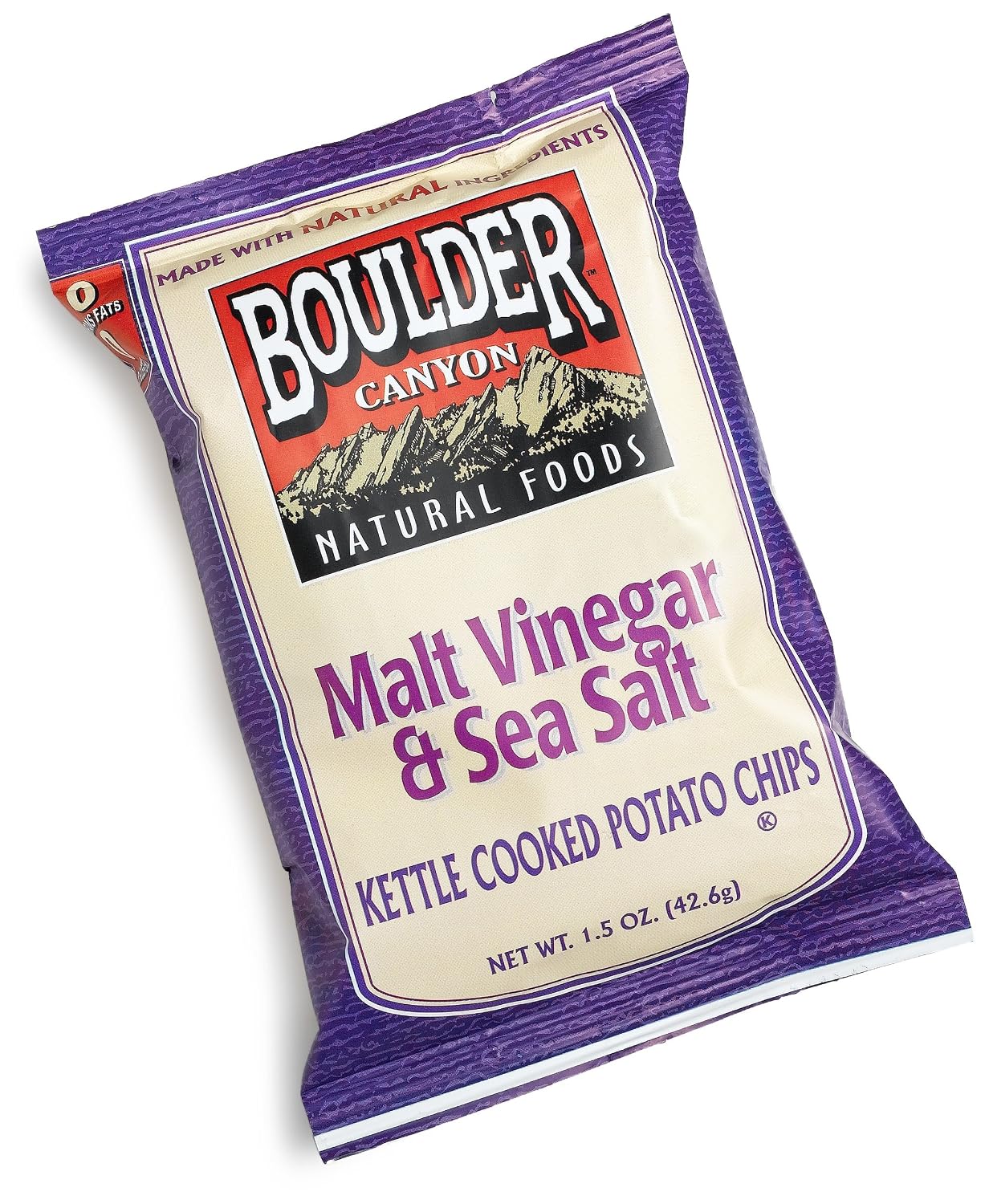 Boulder Canyon Avocado Oil Sea Salt Potato Chips 6 Count, 1.25 OZ