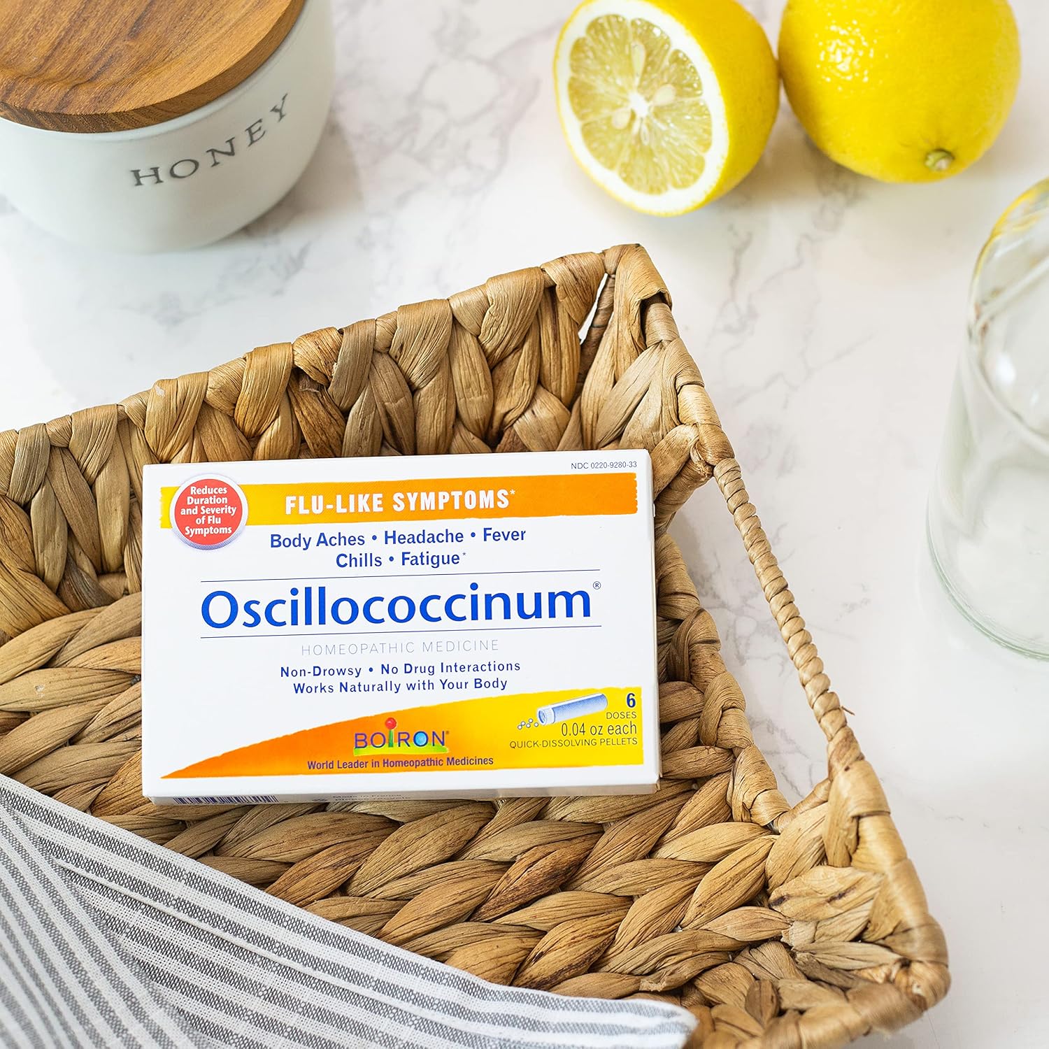 Boiron Oscillococcinum for Relief from Flu-Like Symptoms of Body Aches, Headache, Fever, Chills, and Fatigue - 30 Doses