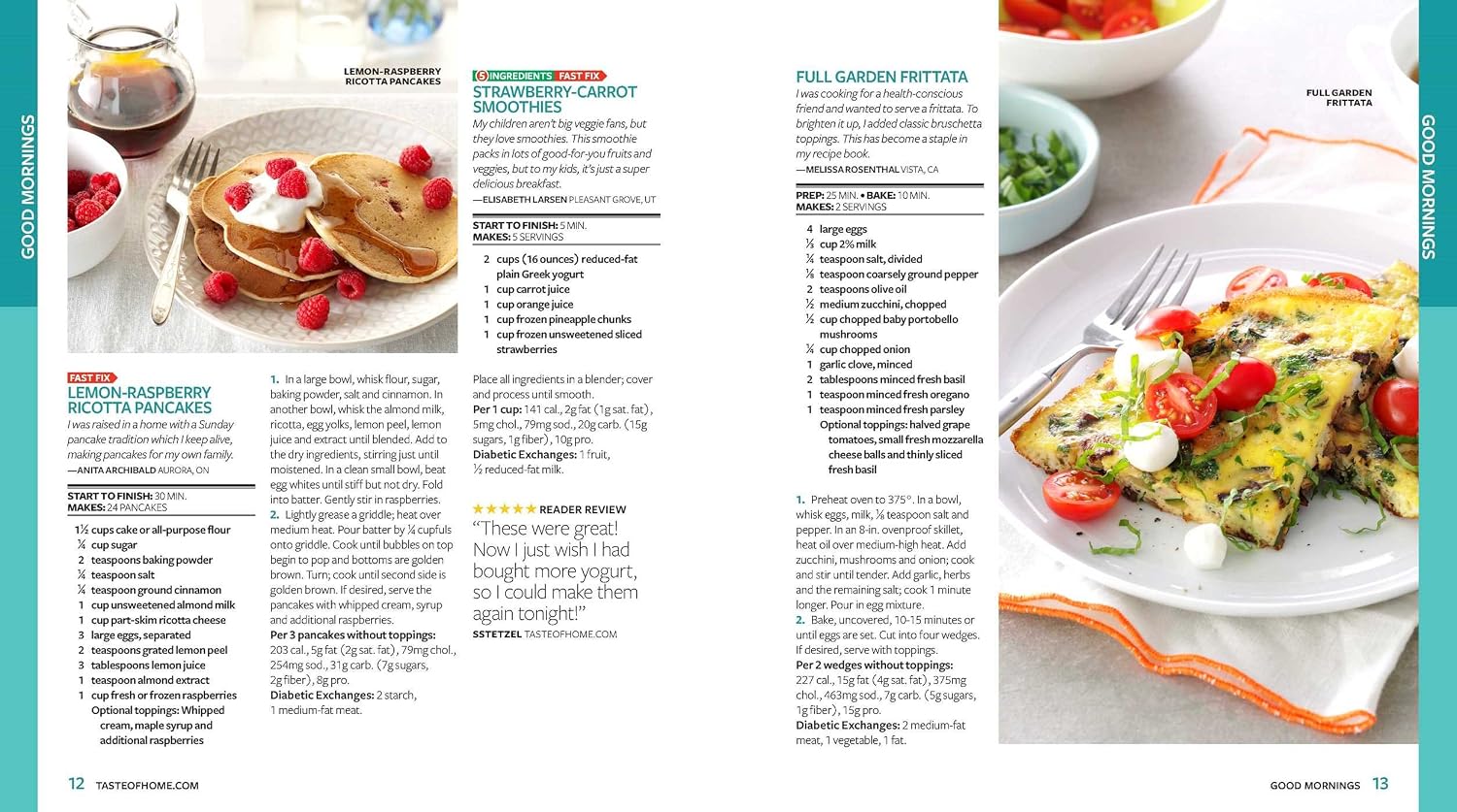 Taste of Home Diabetes Cookbook: Eat right, feel great with 370 family-friendly, crave-worthy dishes! (Taste of Home Heathy Cooking)