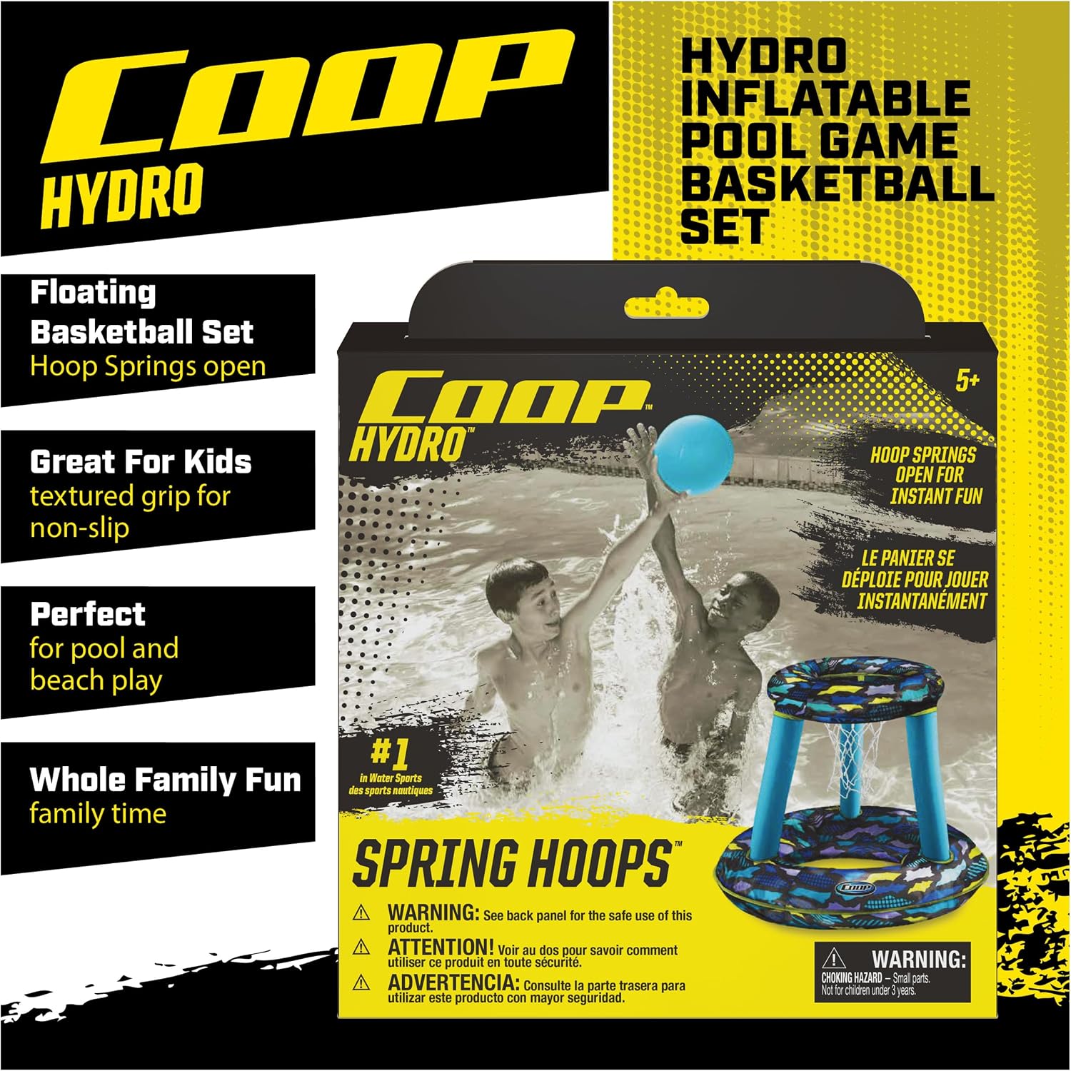 Swimways Hydro Spring Hoops, Pool Toy