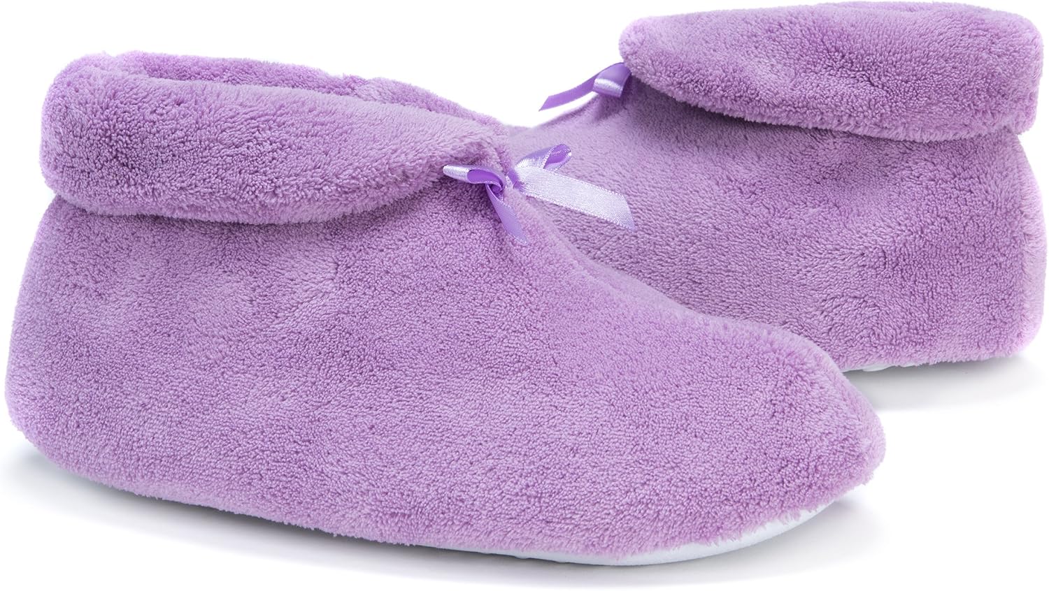 MUK LUKS Women's Terry Cuff Slipper Booties
