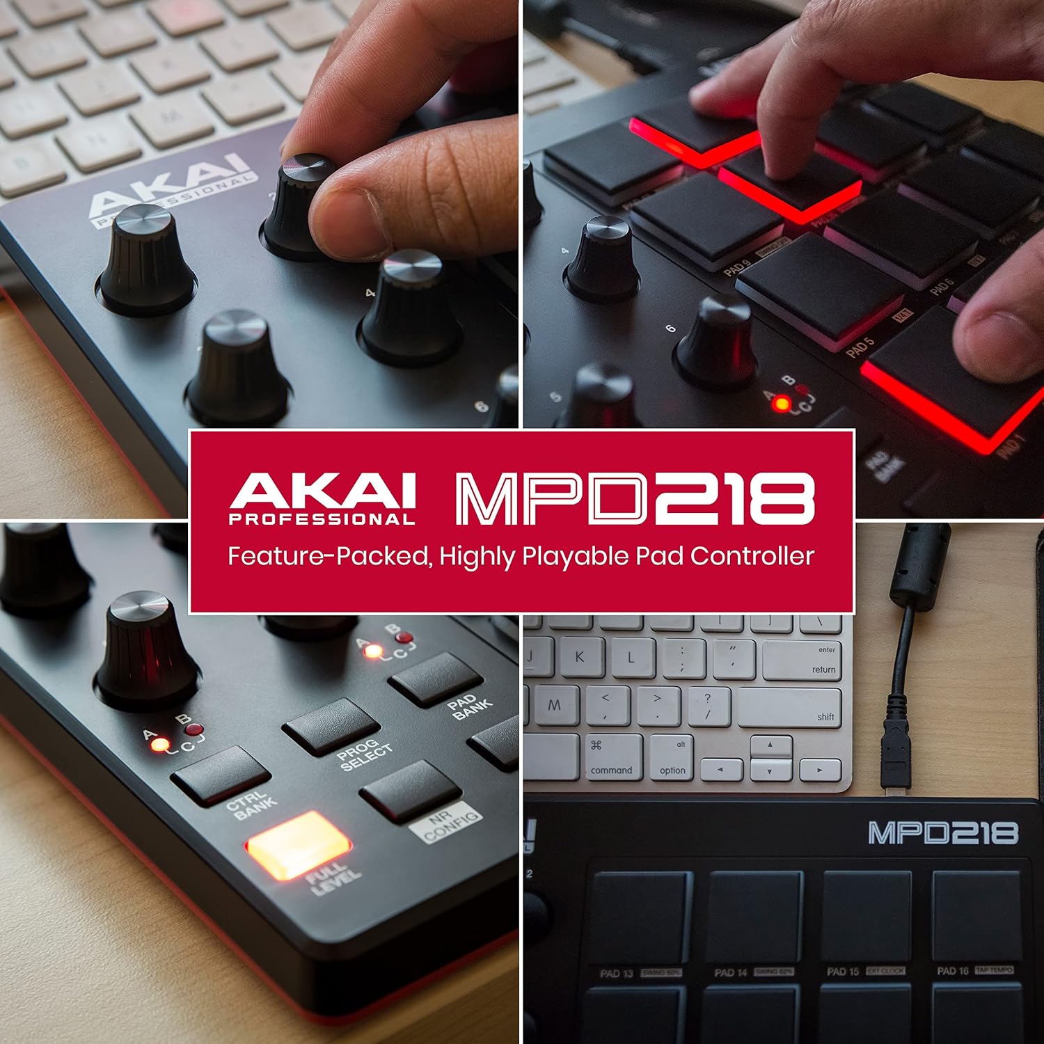 Akai Professional MPD218 USB MIDI Pad Controller
