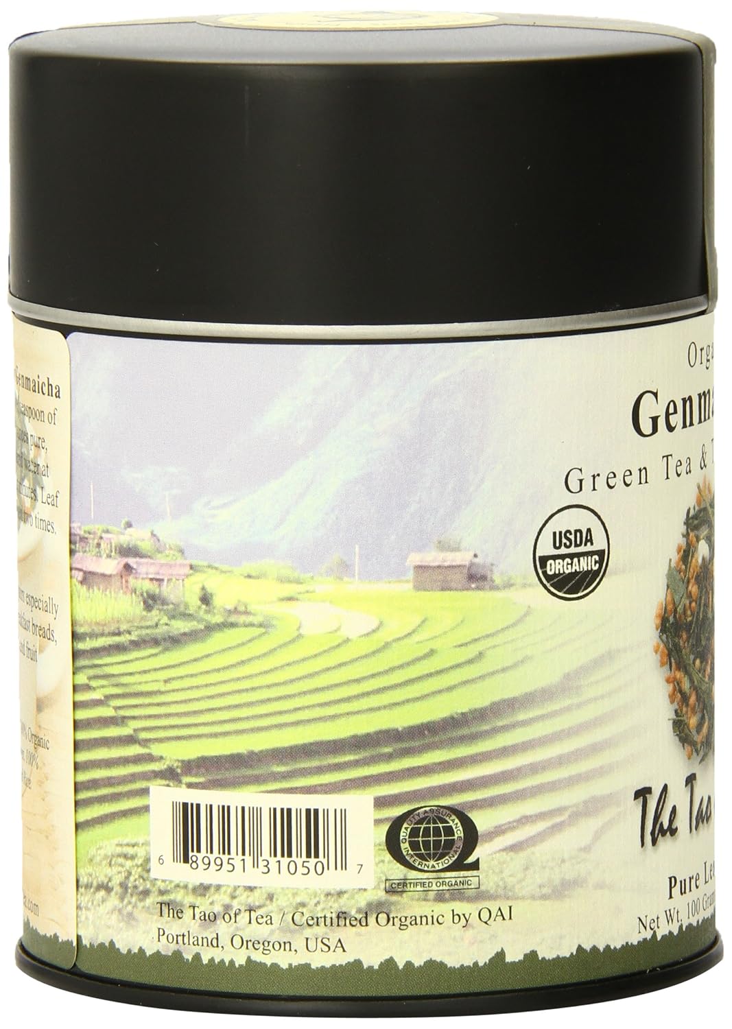 The Tao of Tea, Pearl Green Tea, Loose Leaf, 4.0 Ounce Tin
