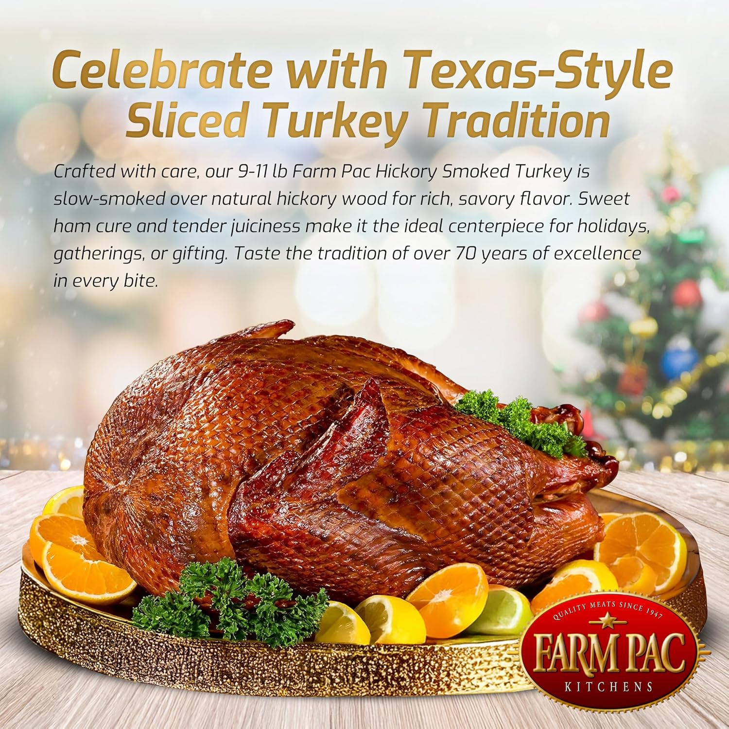 Hickory Smoked Whole Turkey (7 to 9 lbs)