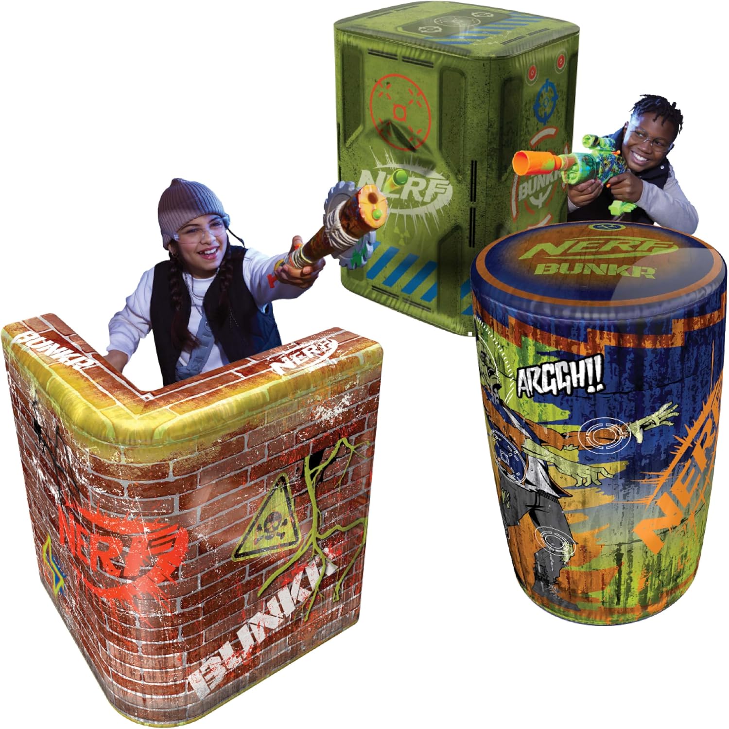 NERF BUNKR Zombie Last Stand Inflatable Battle Zone