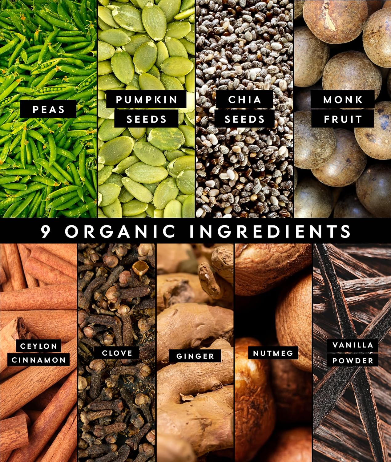 Truvani Organic Plant Based Protein Powder | Chocolate | 1 Serving