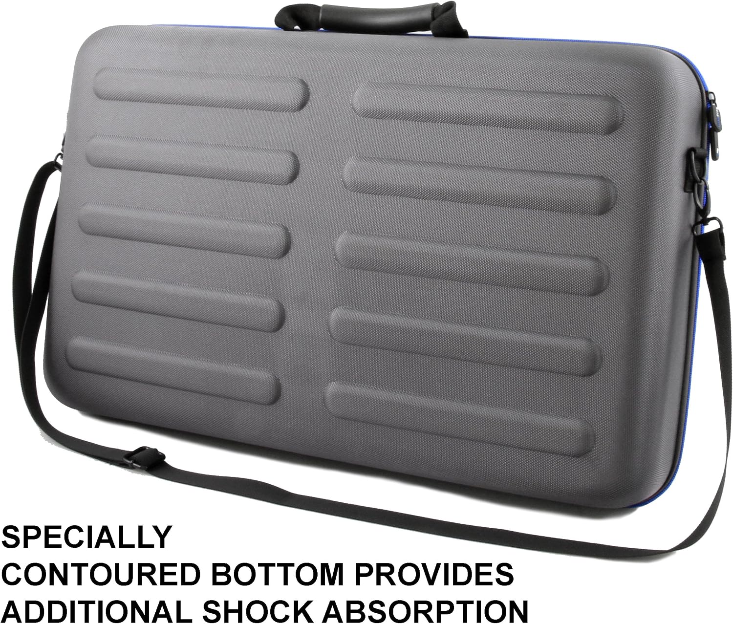 CASEMATIX Travel Case Compatible with Numark Mixstream Pro Plus, Mixstream Pro Go Standalone DJ Controller