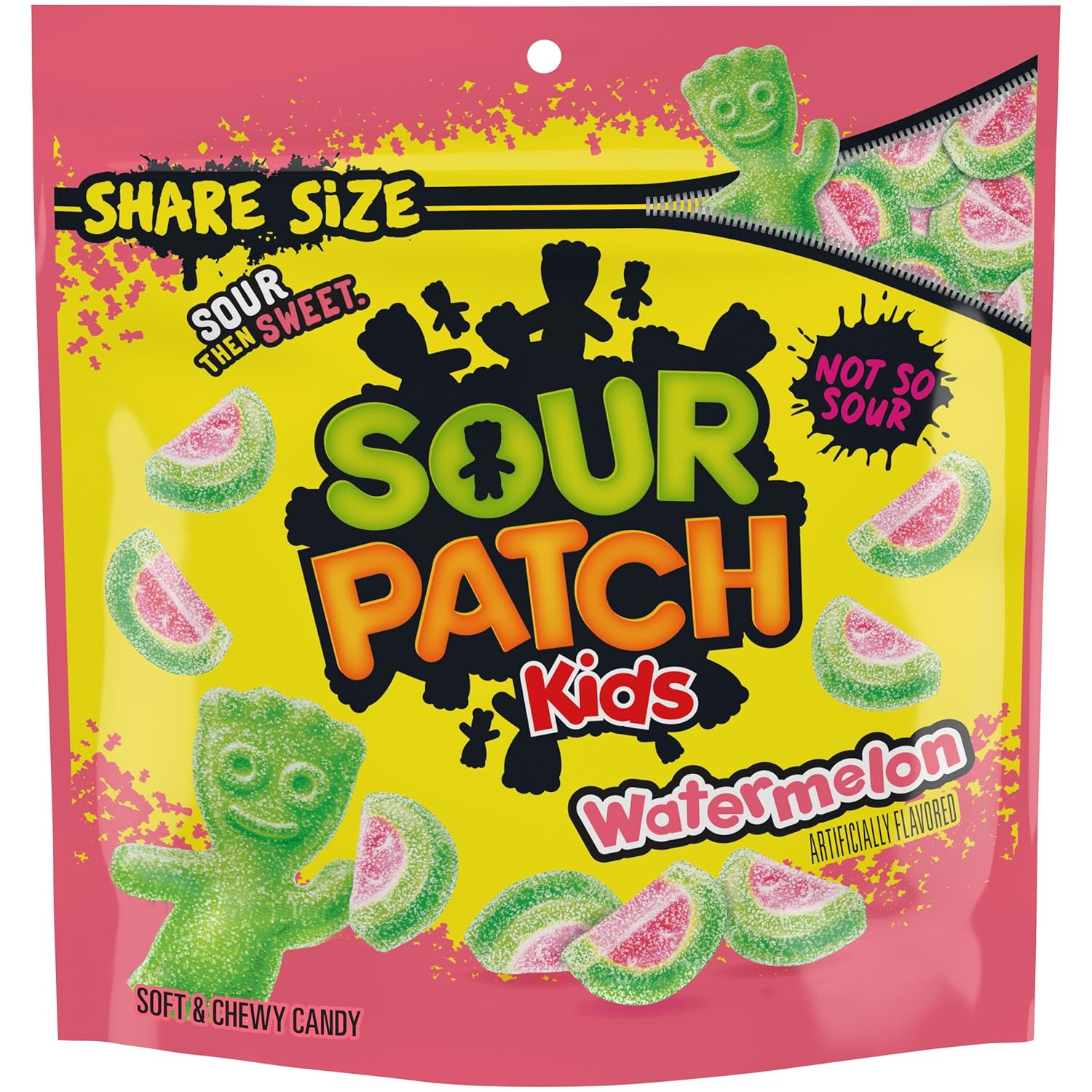 SOUR PATCH KIDS & SWEDISH FISH Soft & Chewy Gummy Candy Variety Pack, 15 ct