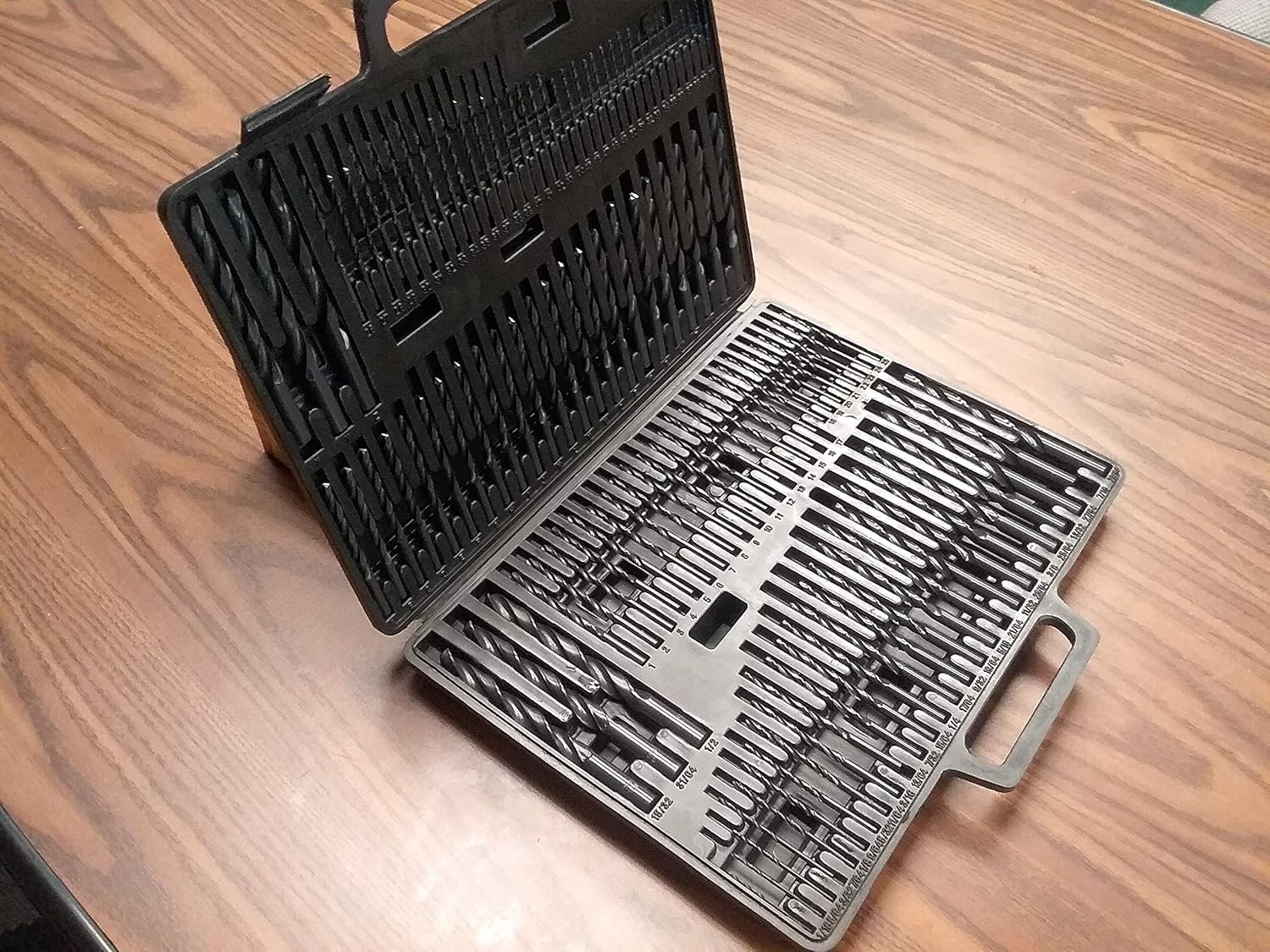 115 Piece 3 in 1 Combo HSS Drill Set Fractions, Numbers, Letters #503-115