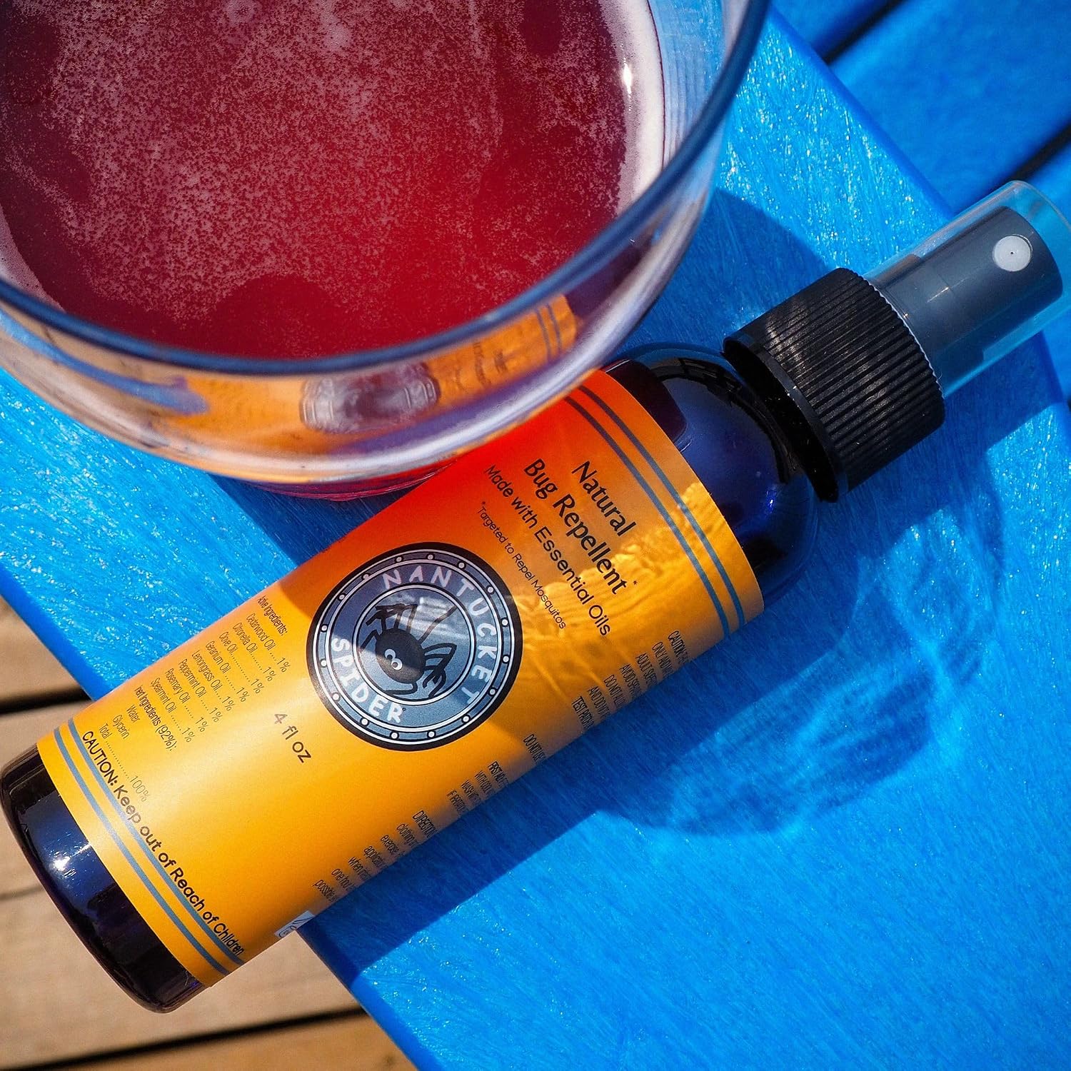 Original Bug Repellent for People - 8 oz | Repels Mosquitos, Biting Flies, & No-See-Ums | Deet-Free Essential Oil Insect Repellent