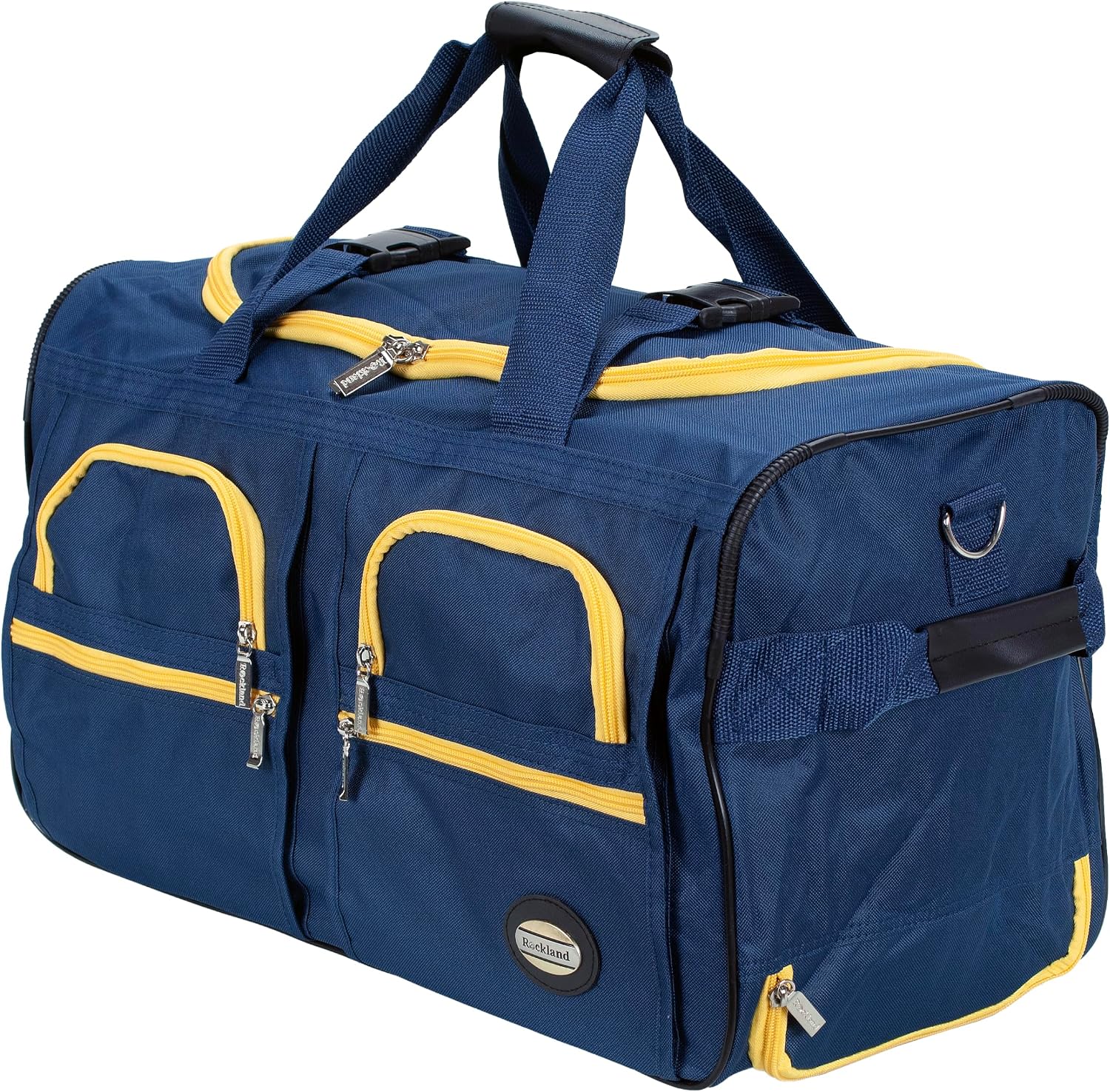 Rockland Rolling Duffel Bag, Black, 22"