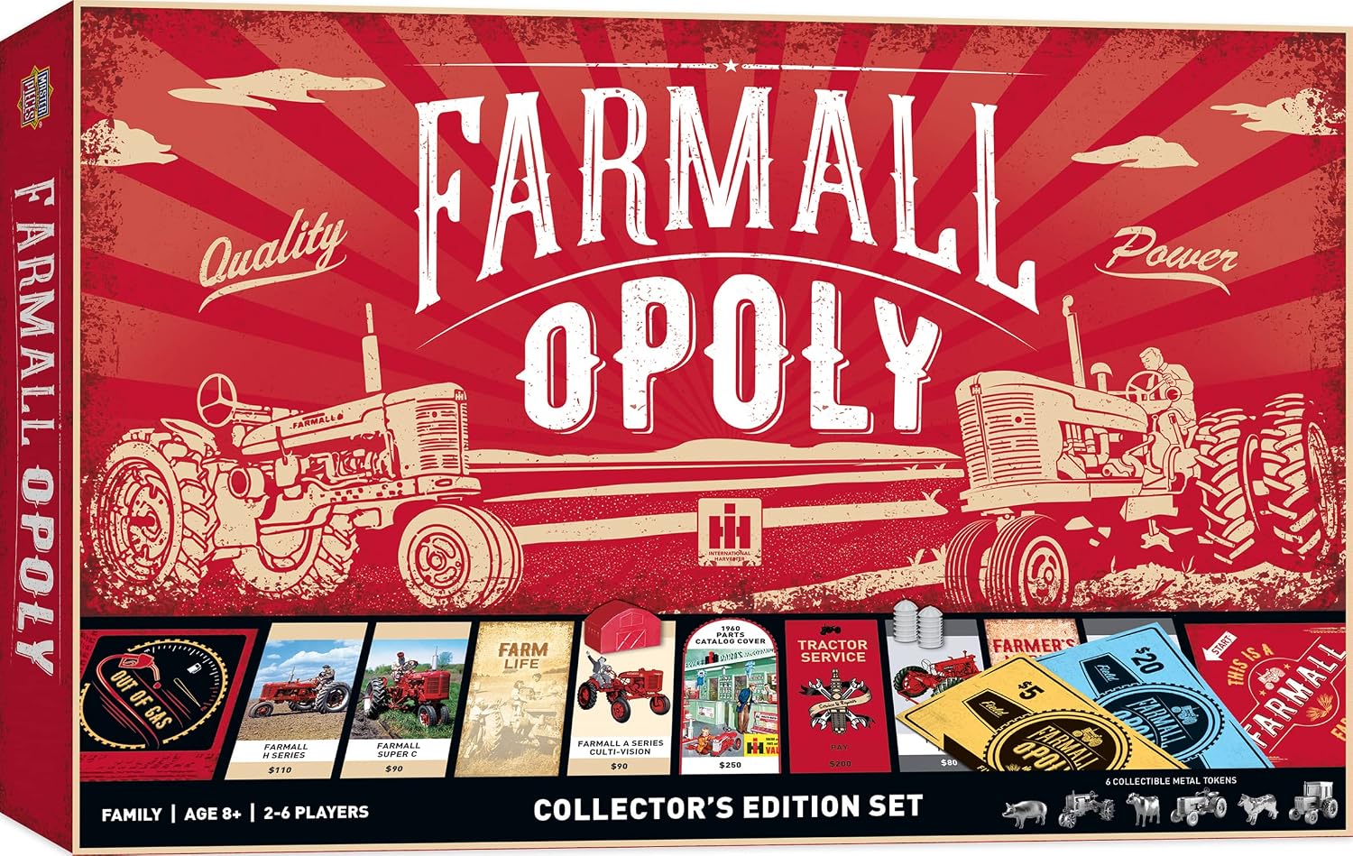 MasterPieces Opoly Board Games - Coca-Cola Opoly - Officially Licensed Board Games for Adults & Families