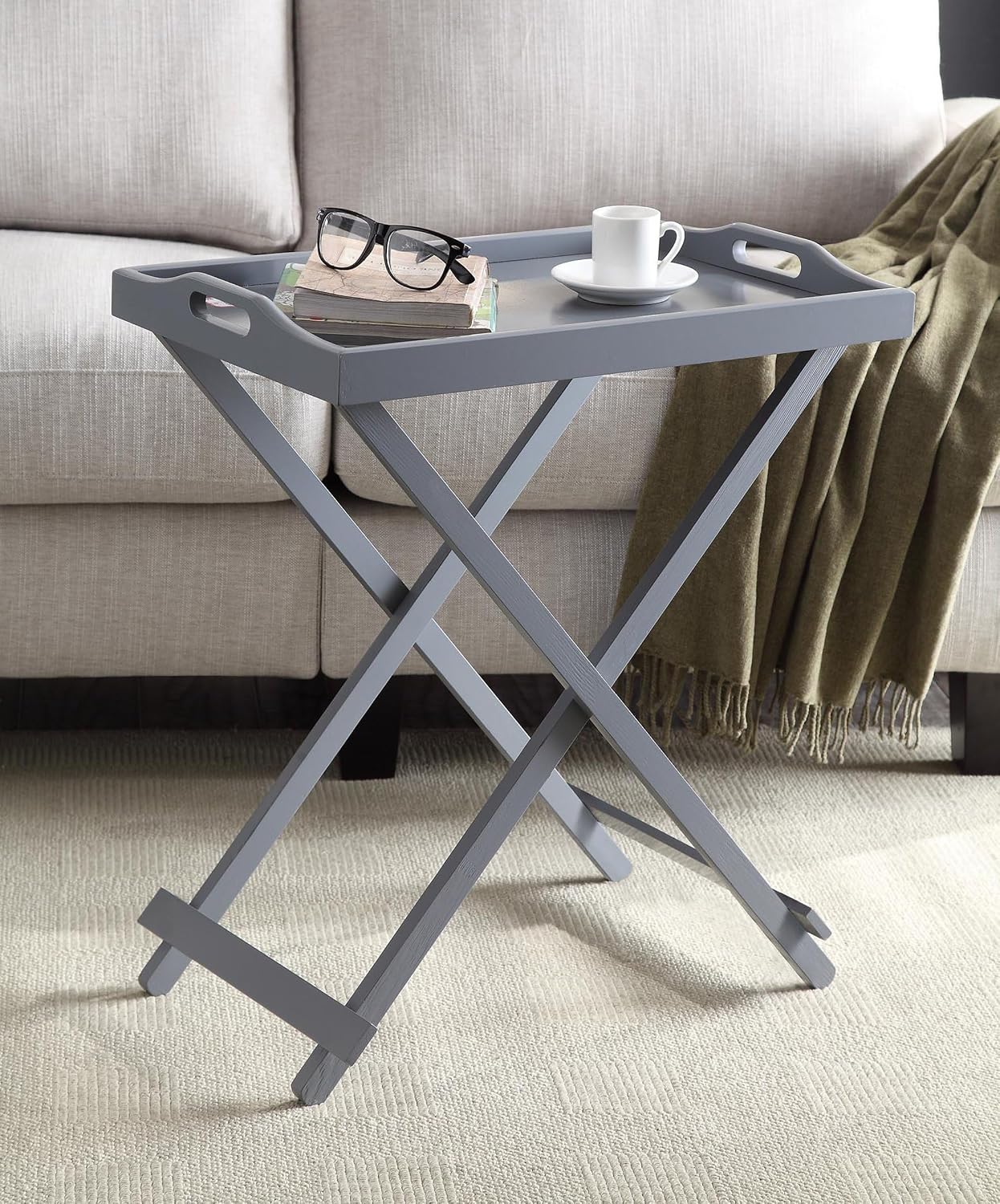 Convenience Concepts Designs2Go Tray Table, White