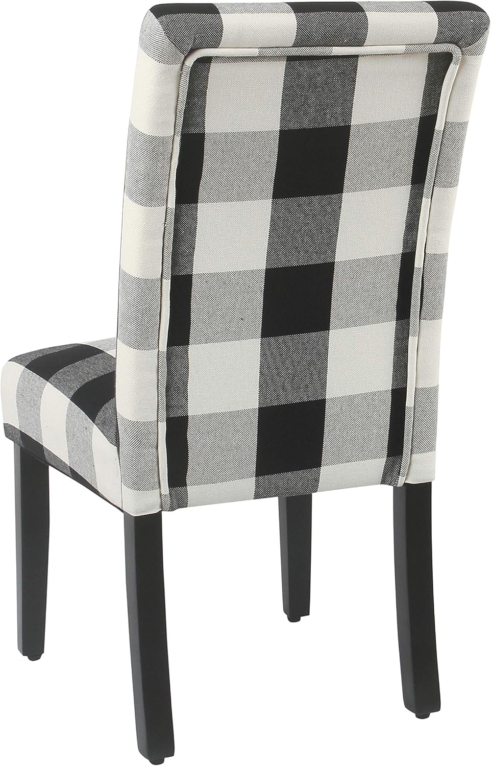Homepop Home Decor | Classic Upholstered Parsons Dining Chairs | Set of 2 Accent Dining Chairs with Nailhead Trim, Natural Linen