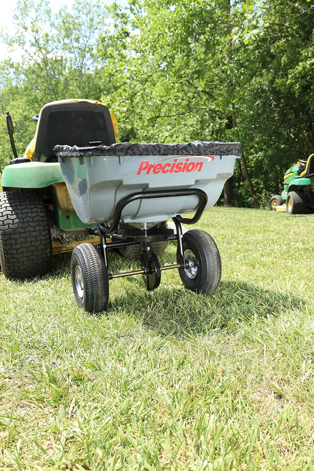100-Pound Capacity Tow-Behind Semi-Commercial Broadcast Spreader TBS4500PRCGY