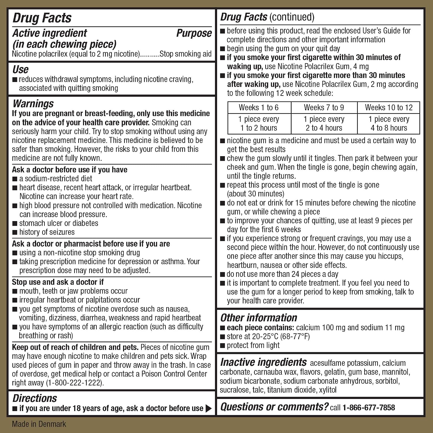 GoodSense Nicotine Polacrilex Lozenge 2 mg (Nicotine), Mint Flavor, Stop Smoking Aid; Quit Smoking with Nicotine Lozenge, 72 Count