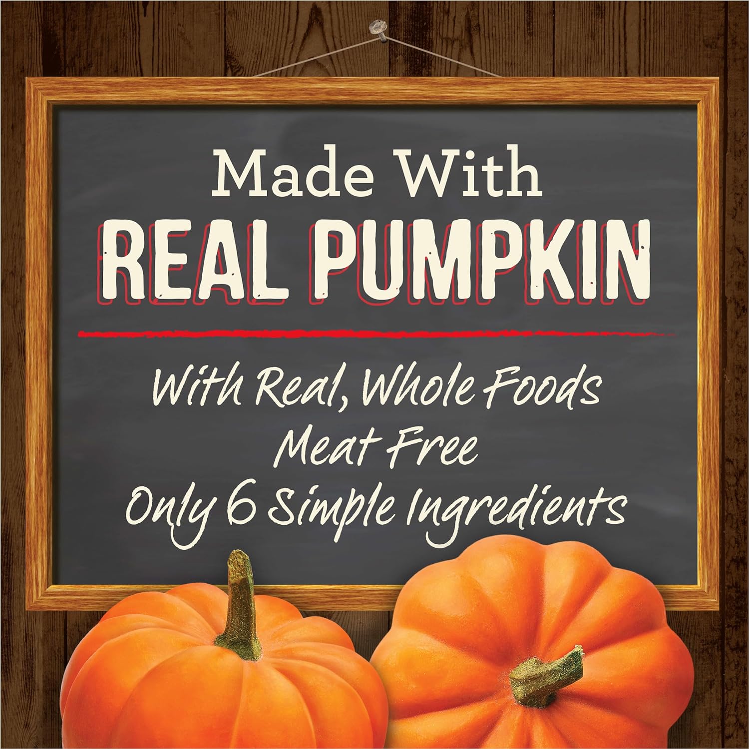 Merrick Oven Baked Dog Treats, Natural and Crunchy Bag of Treats, Pumpkin Patch with Real Pumpkin Snack