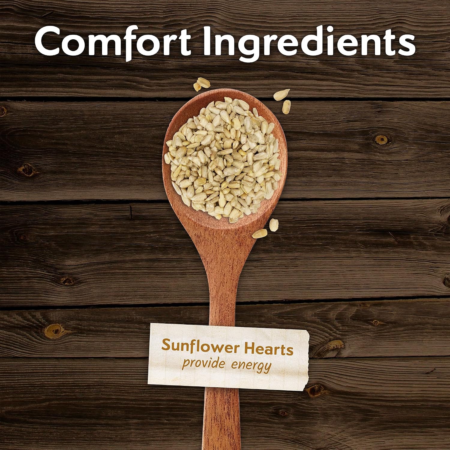 Morning Song Sunflower Hearts & Chips Wild Bird Food, No Mess Sunflower Seeds for Birds, 5.5-Pound Bag | No Mess Sunflower Seeds for Birds