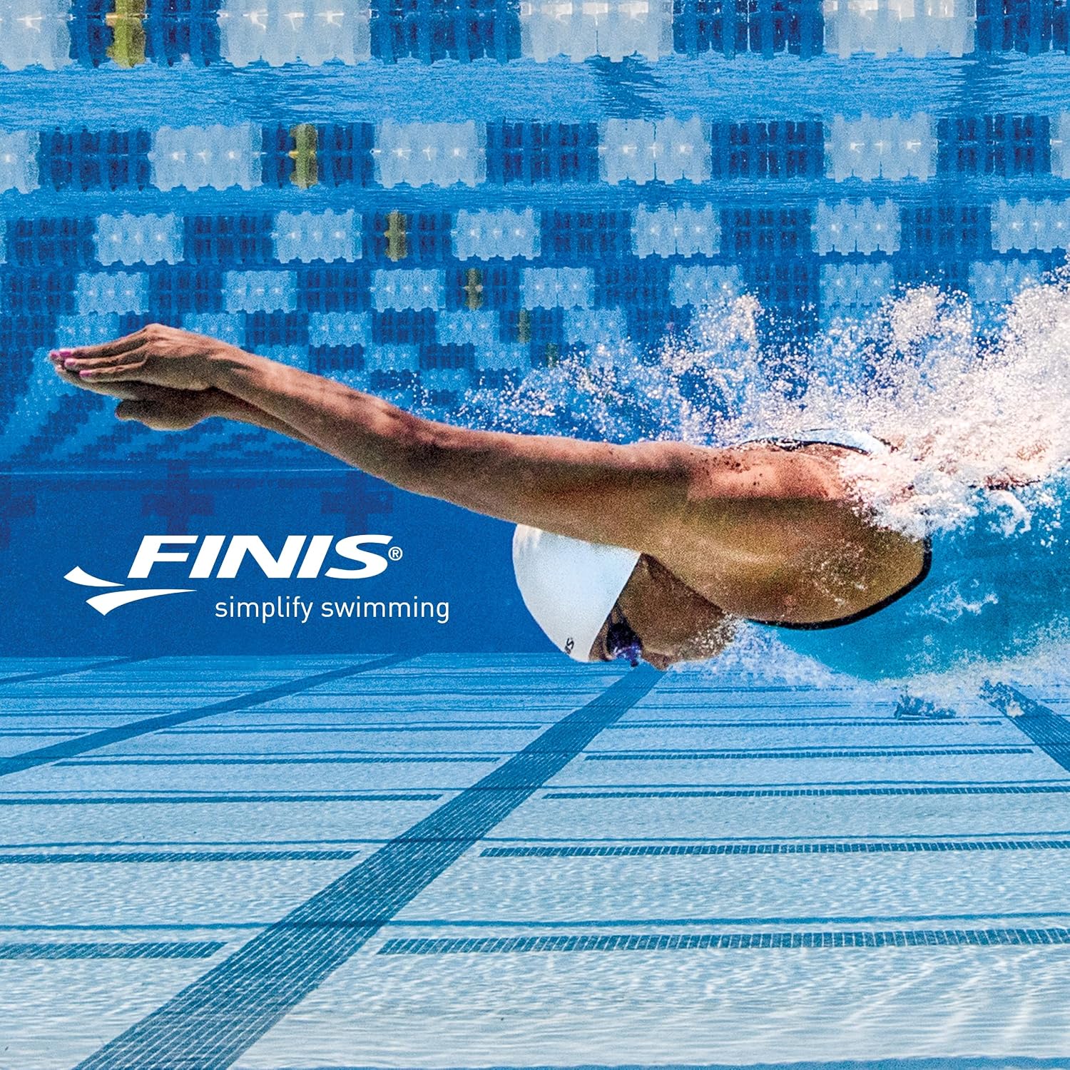 FINIS Booster Swim Fins for Kids - Floating Rubber Fins - Teaches Kick Technique - Open-Toe Design - Comfortable Fit