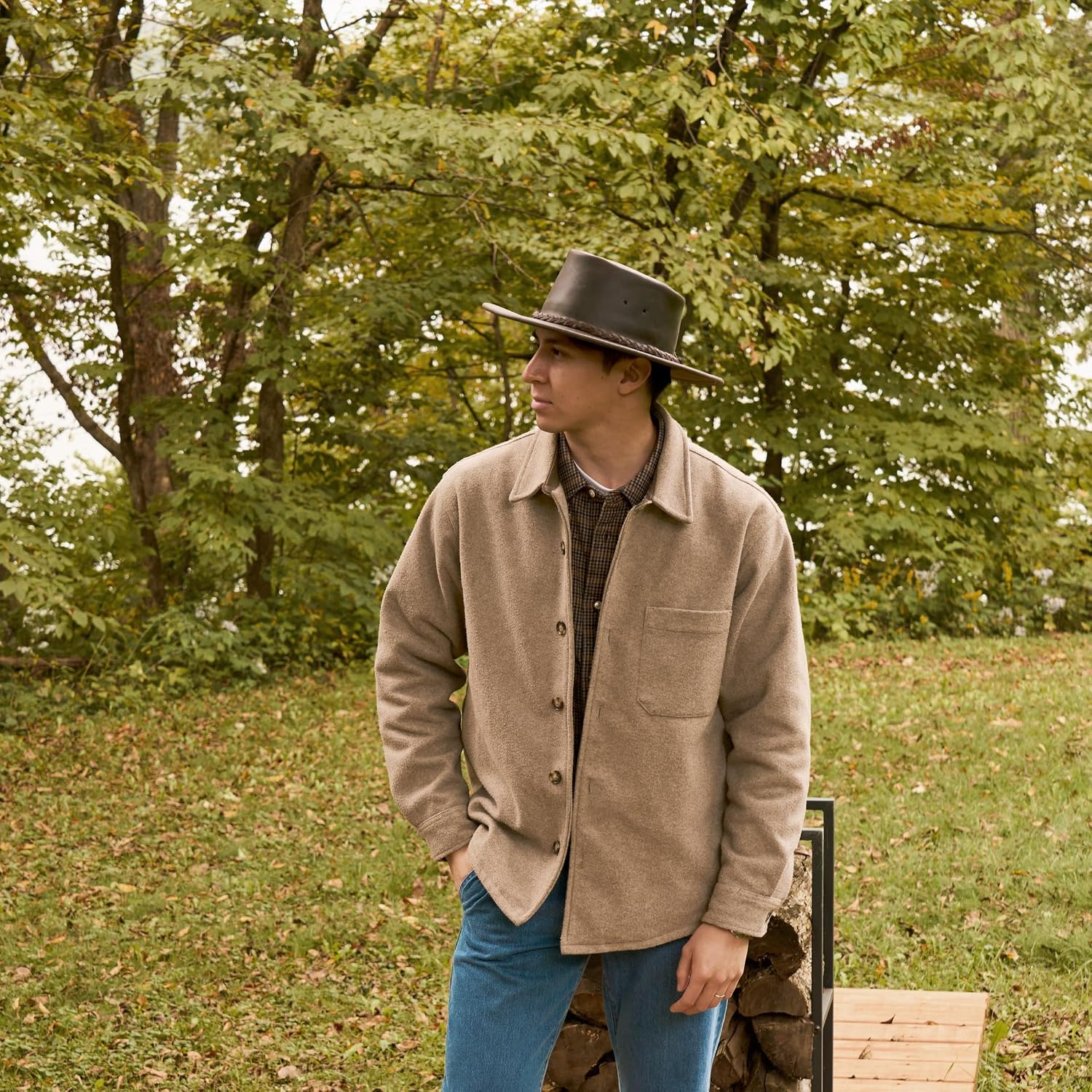 Minnetonka Unisex Fold Up Hat - Flat Reinforced Brim