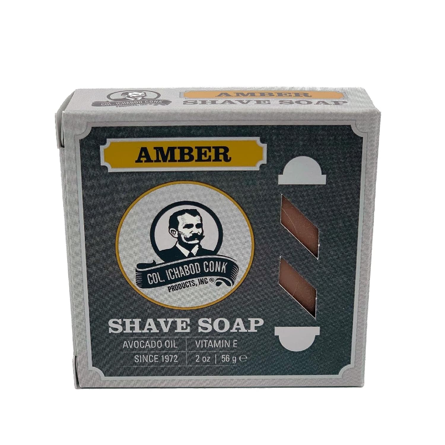 Col. Conk Worlds Famous Shaving Soap, Bay Rum (Net Weight 2.25 Oz)