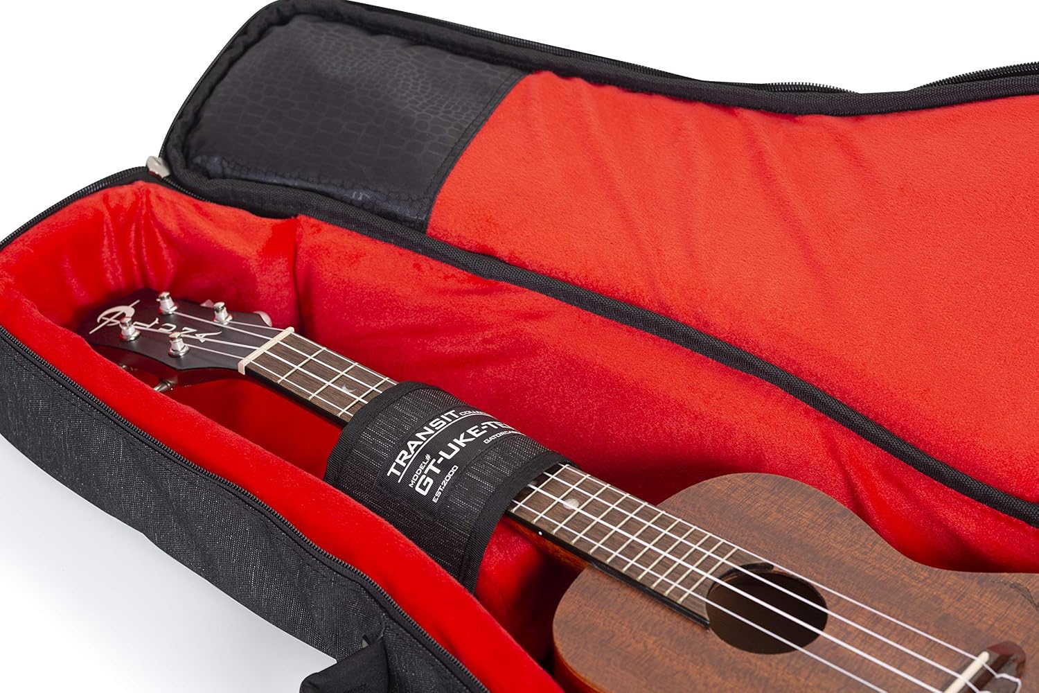 Gator Cases Transit Series Lightweight Bass Guitar Gig Bag with Back Pack Straps and Rubberized Base, Tan Exterior (GT-BASS-TAN)