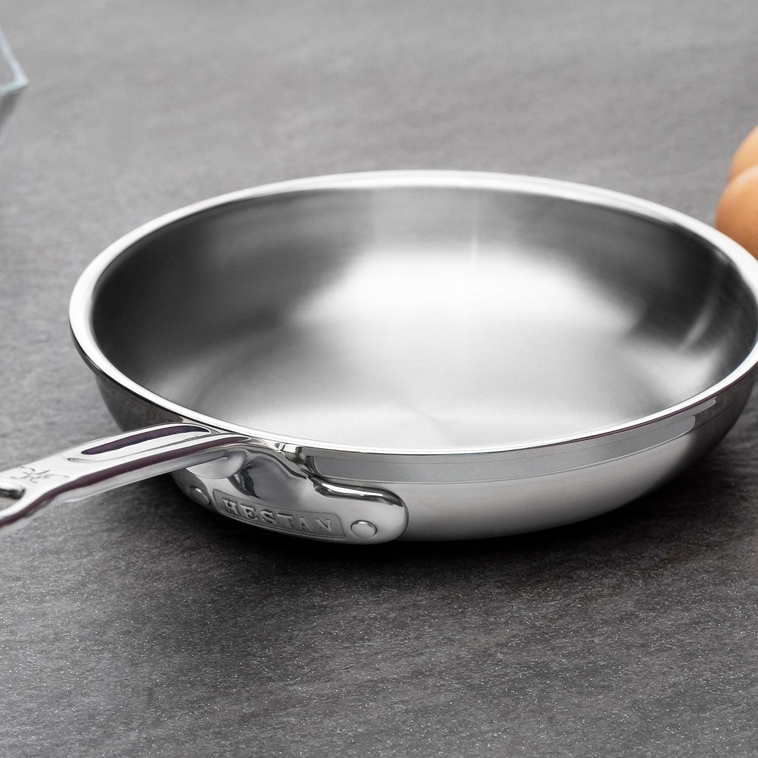 Hestan ProBond Forged - Professional Clad Stainless Steel Frying Pan, 12.5-Inch, Induction Compatible