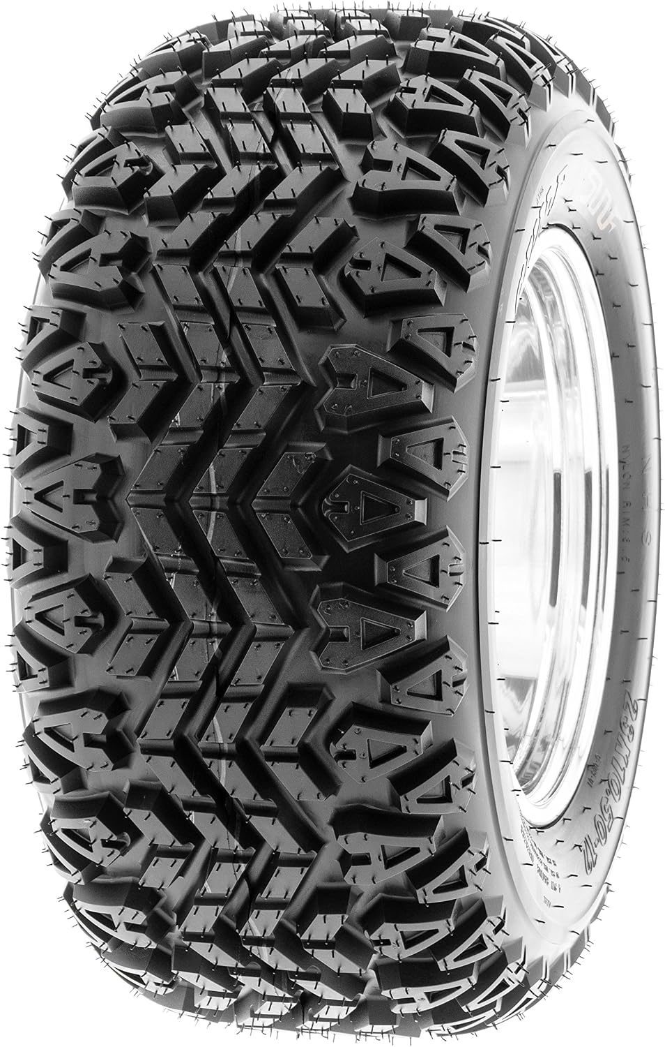 SunF 22x11.00-10 Golf Cart Tire, Lawn Garden Tire 22X11-10, G003, Rim(s) NOT included